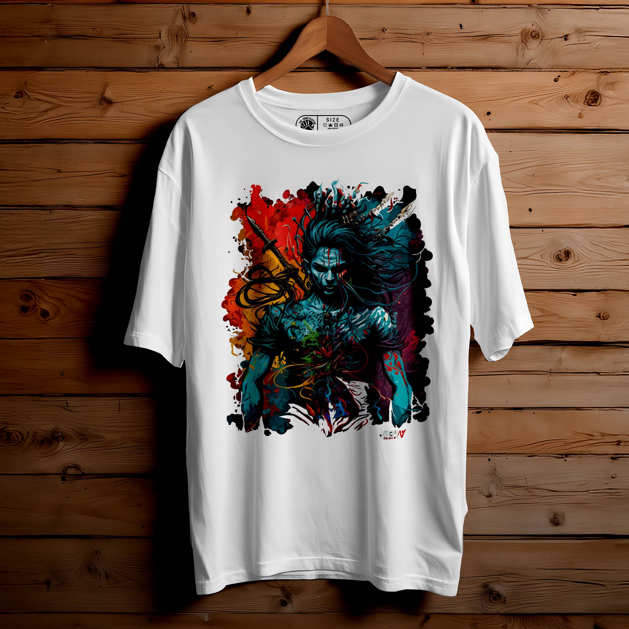 GOD SHIVA Oversized Unisex T-Shirt |441