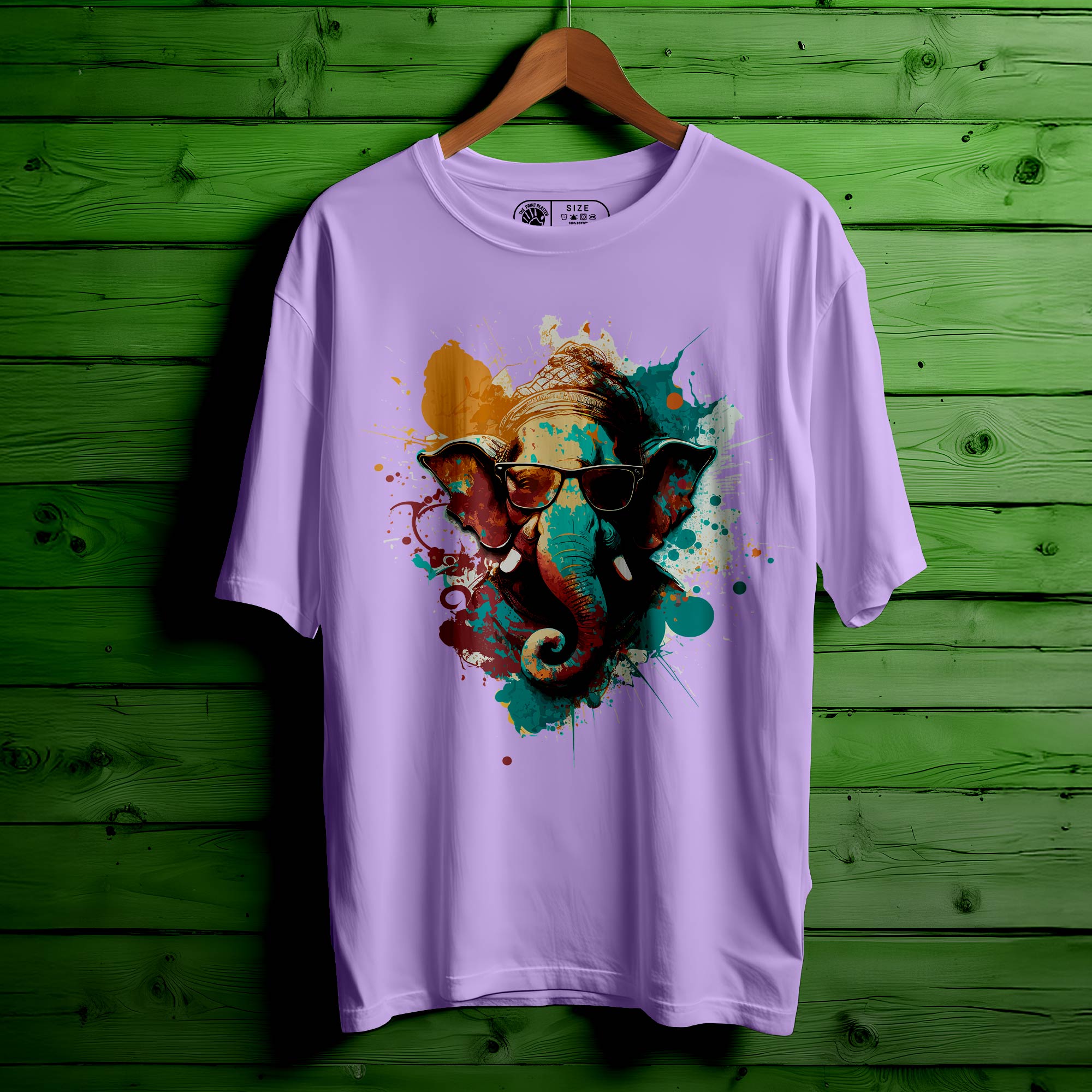 GANESH HINDU GOD Oversized Unisex T-Shirt |443