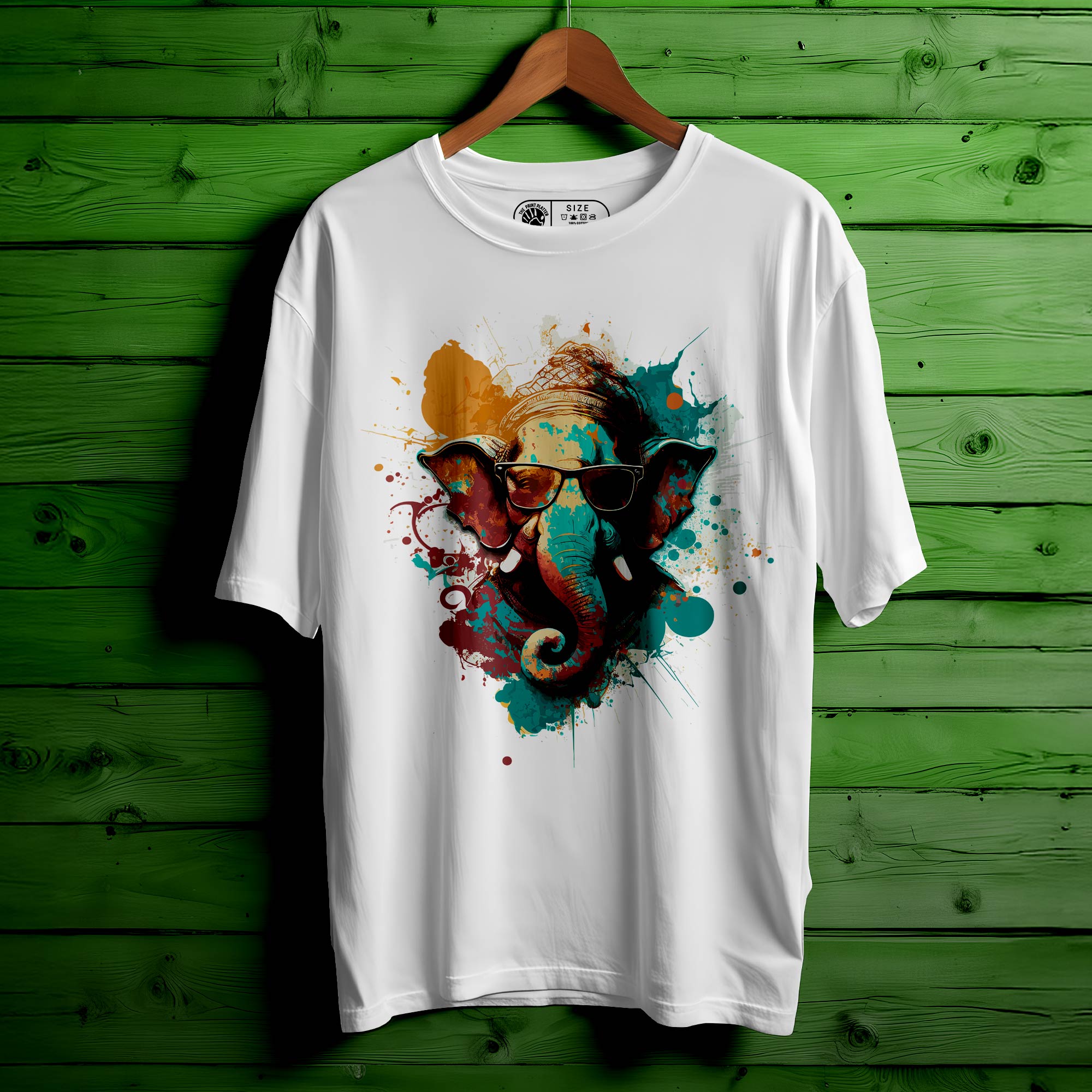 GANESH HINDU GOD Oversized Unisex T-Shirt |443