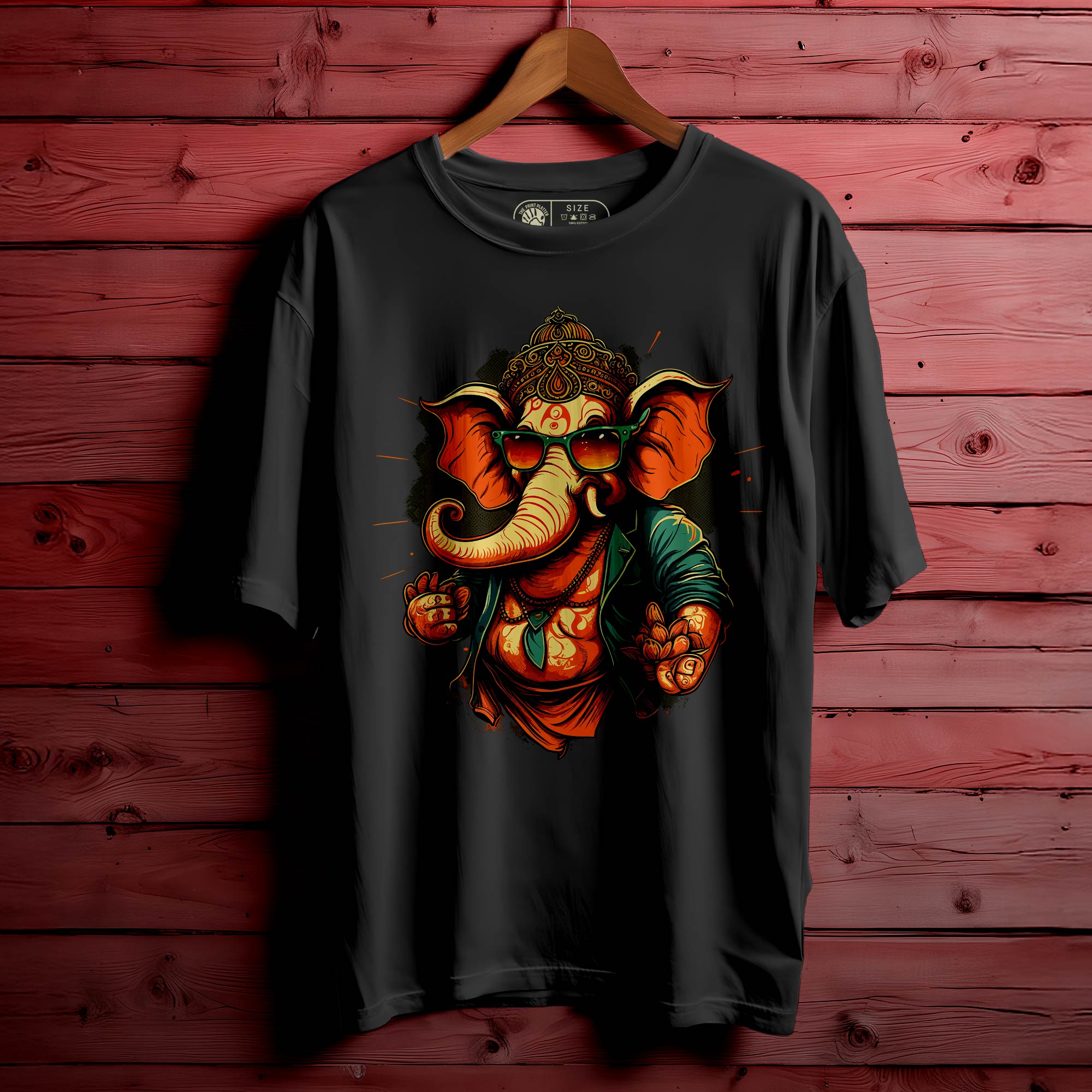GANESH HINDU GOD Oversized Unisex T-Shirt |445