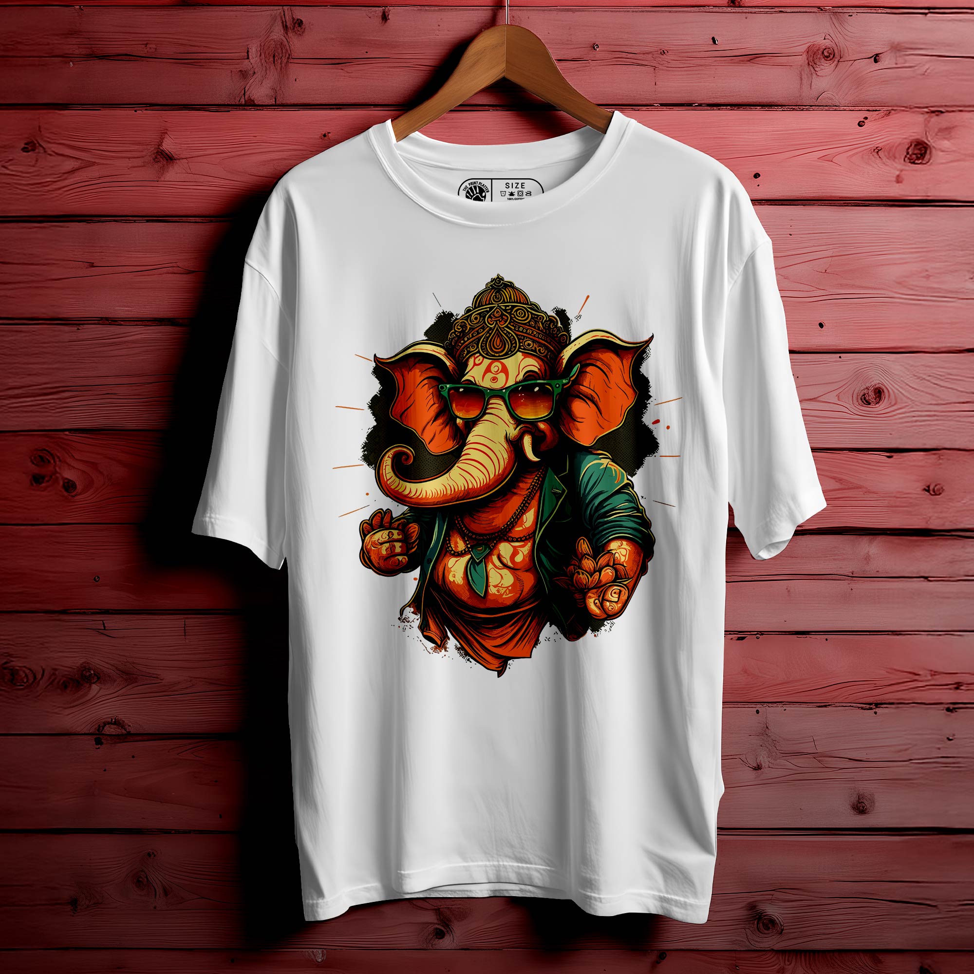 GANESH HINDU GOD Oversized Unisex T-Shirt |445