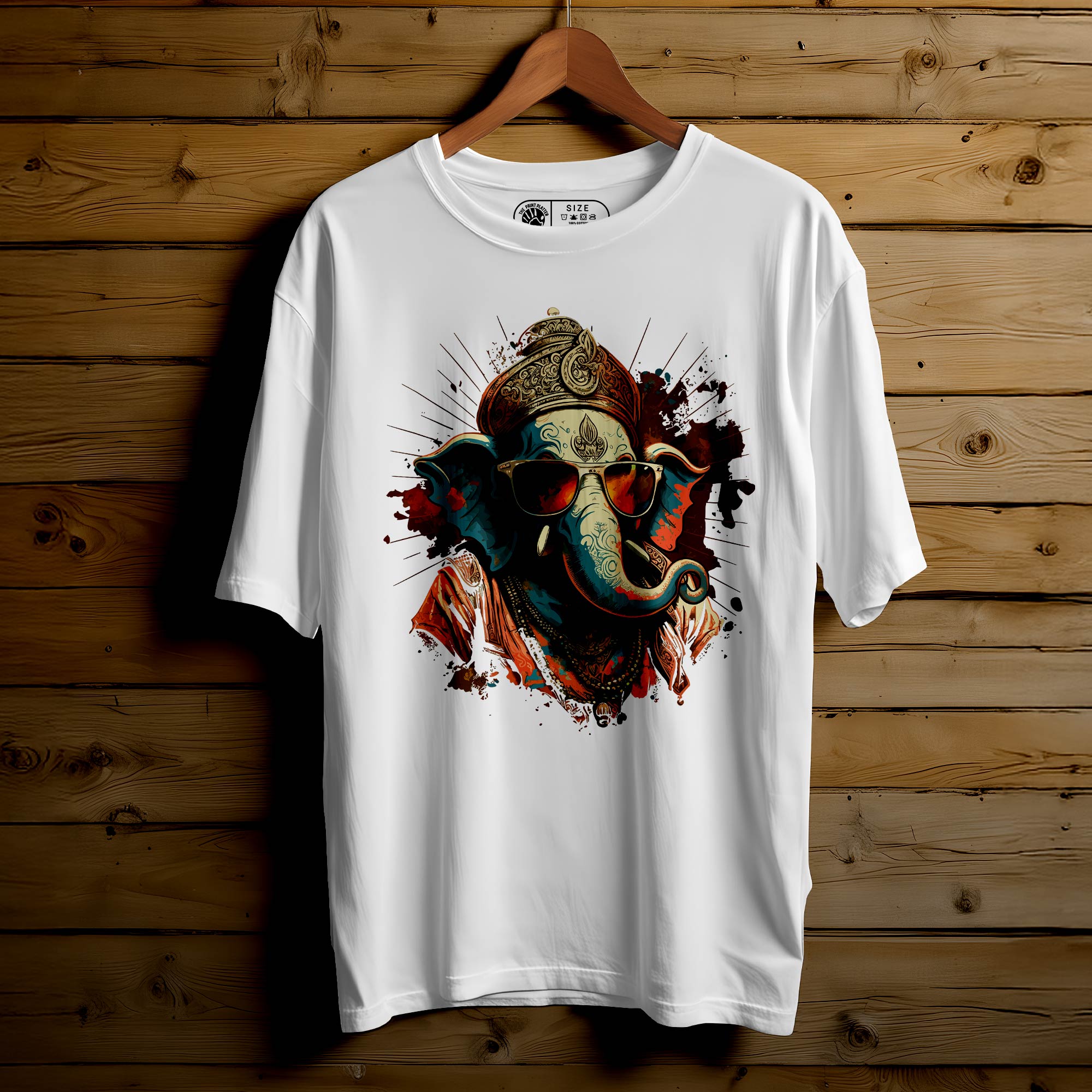 GANESH HINDU GOD Oversized Unisex T-Shirt |451