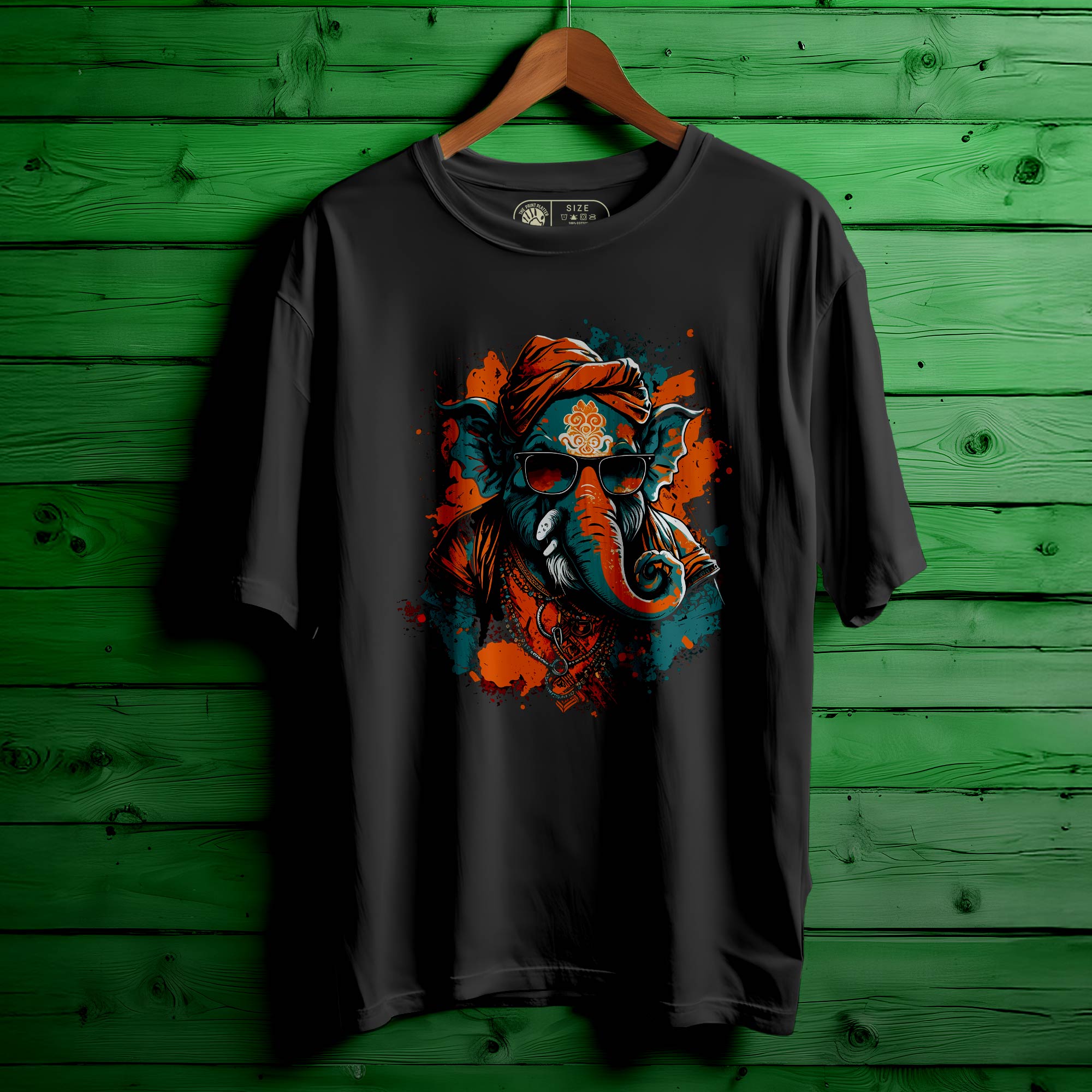 GANESH HINDU GOD Oversized Unisex T-Shirt |452