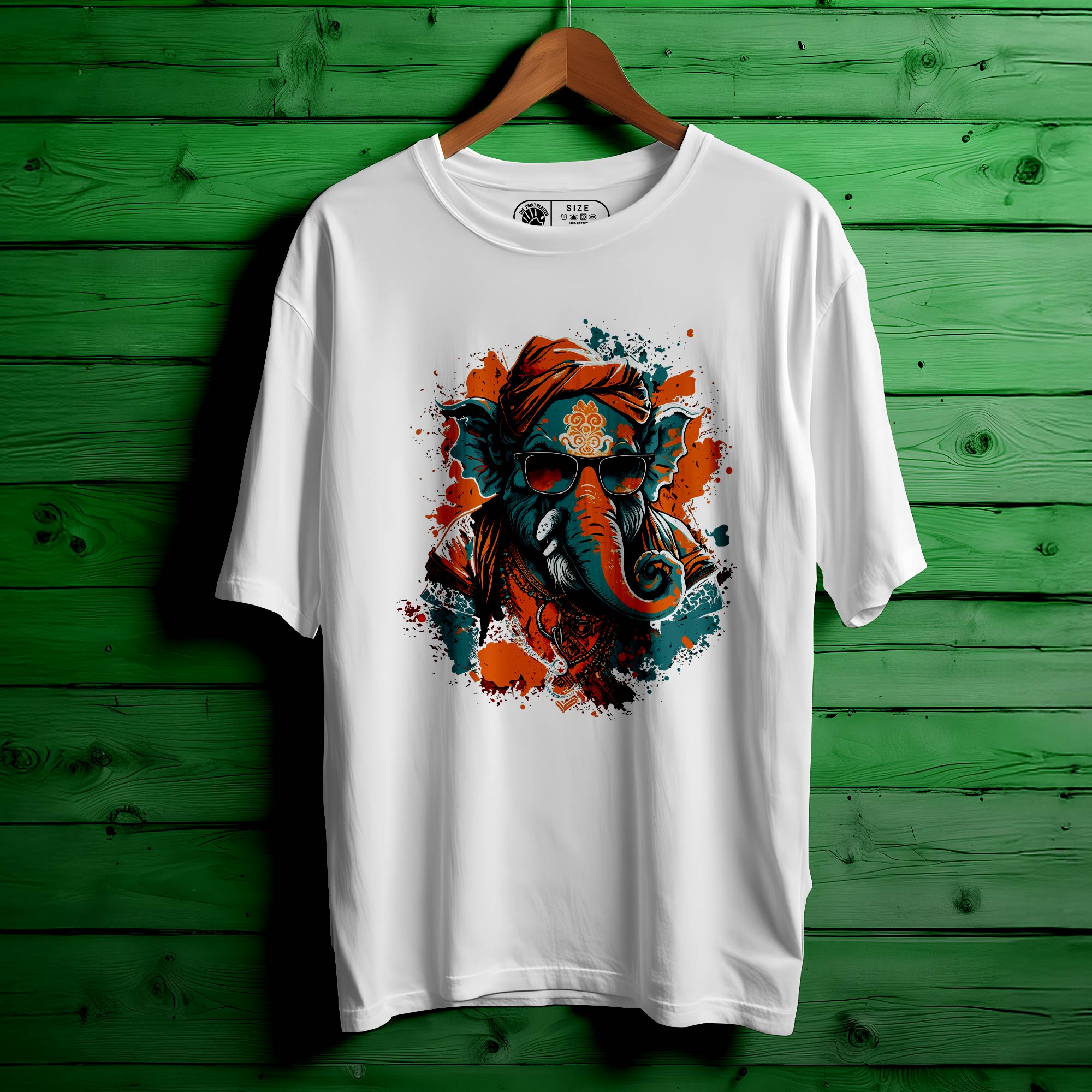 GANESH HINDU GOD Oversized Unisex T-Shirt |452