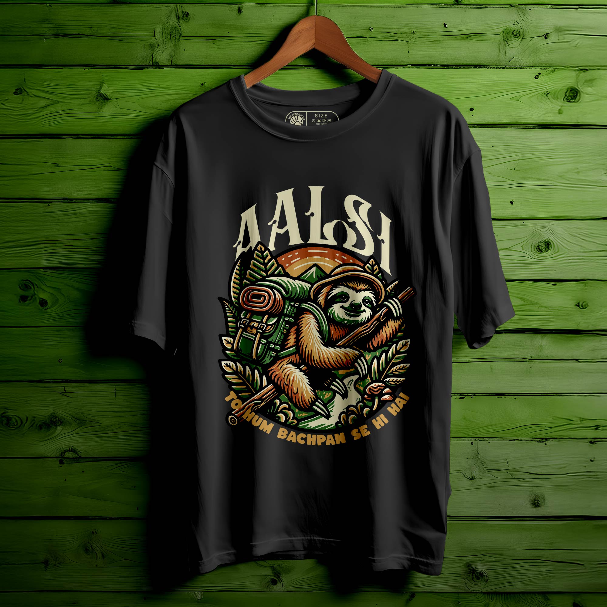 Aalsi OVERSIZED T-SHIRT FOR UNISEX BIO WASH |55