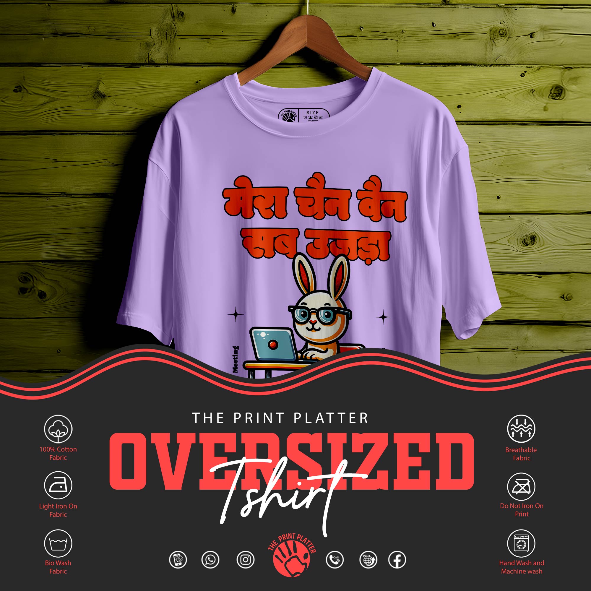 Cube-Crud OVERSIZED T-SHIRT FOR UNISEX BIO WASH |83