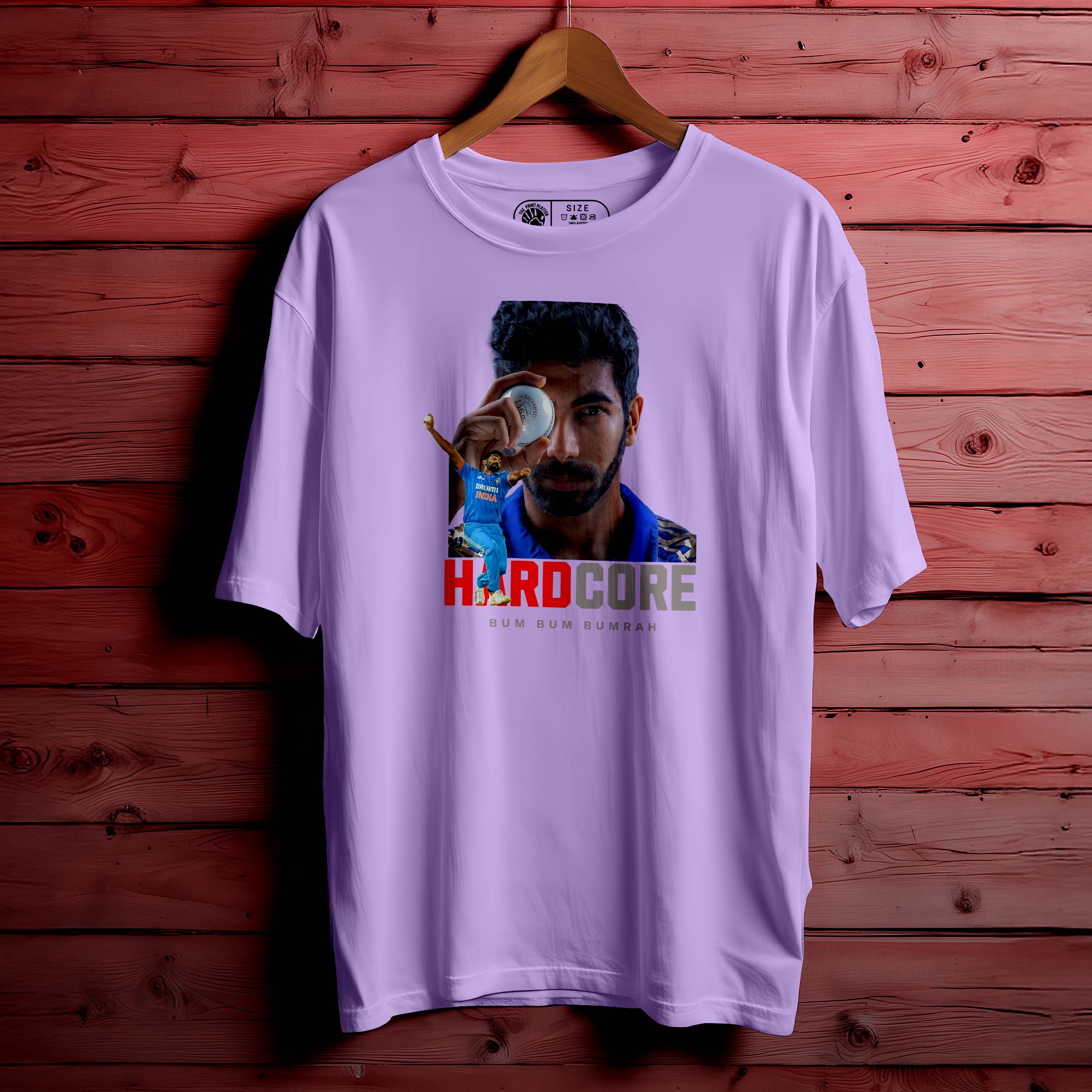 Hard-Core-BUMRAH Oversized Unisex T-Shirt |289