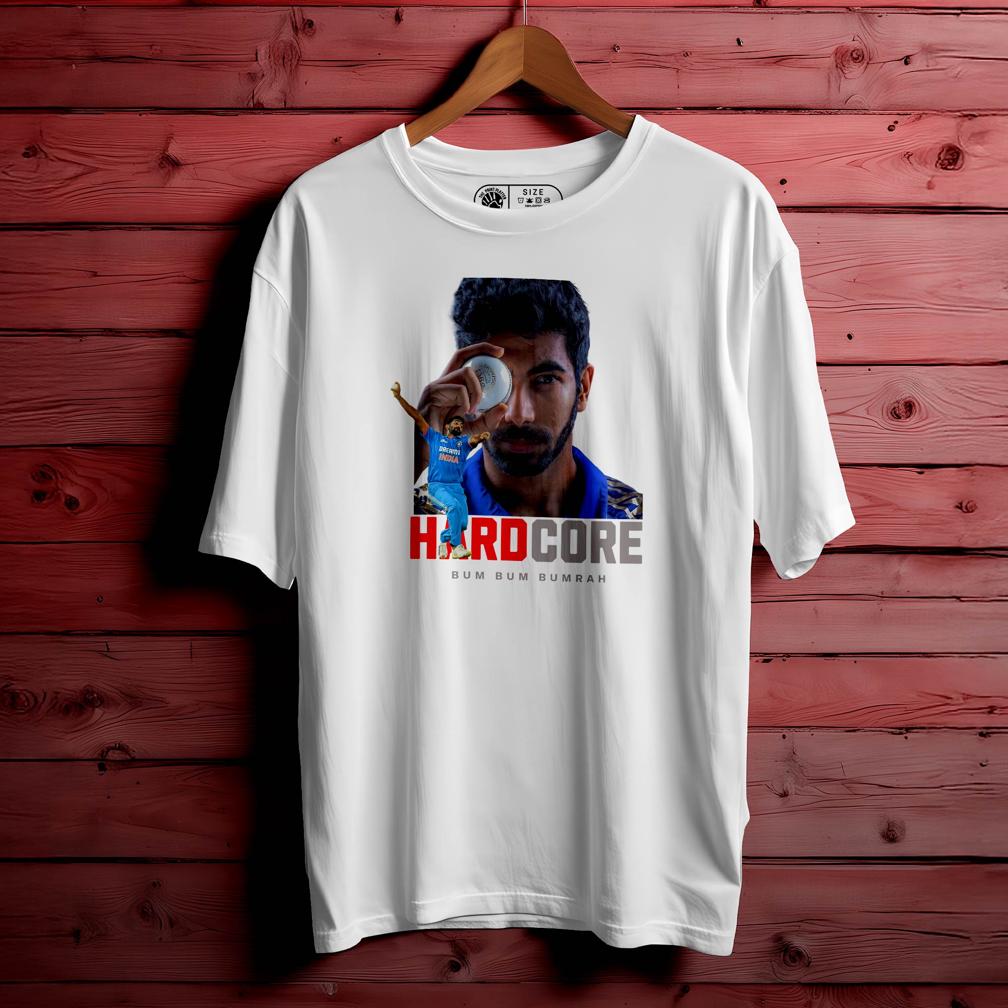 Hard-Core-BUMRAH Oversized Unisex T-Shirt |289