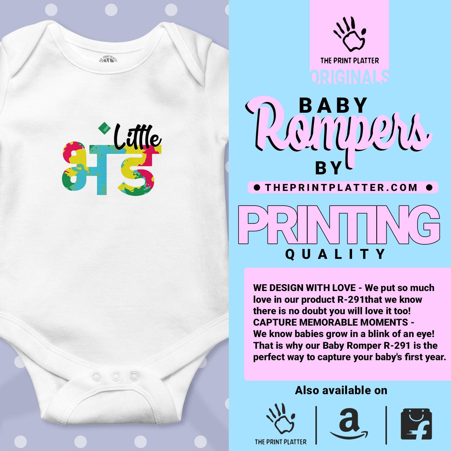 Little Bhand Unisex Half Sleeve Romper