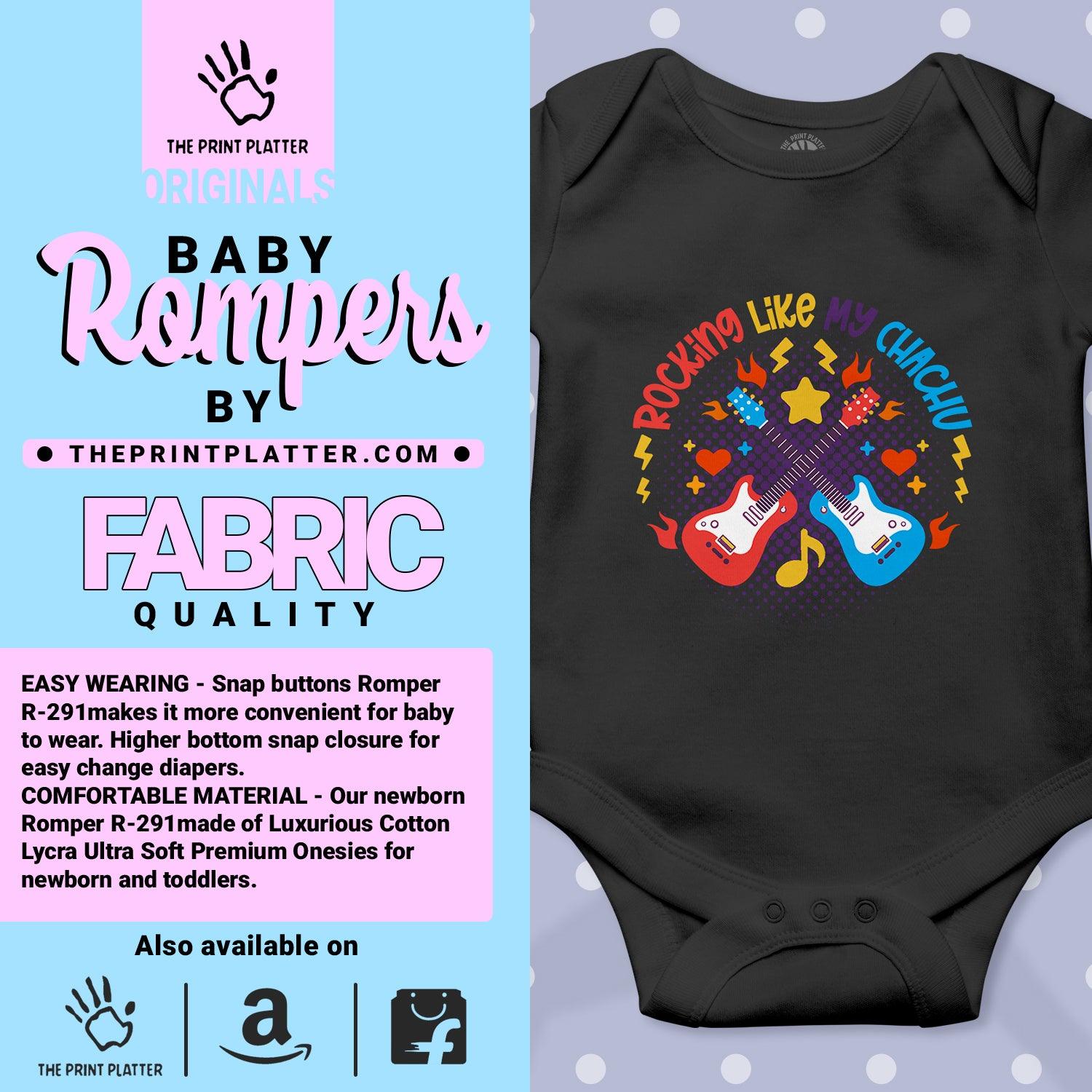 Rocking Like My Chachu Unisex Half Sleeve Romper
