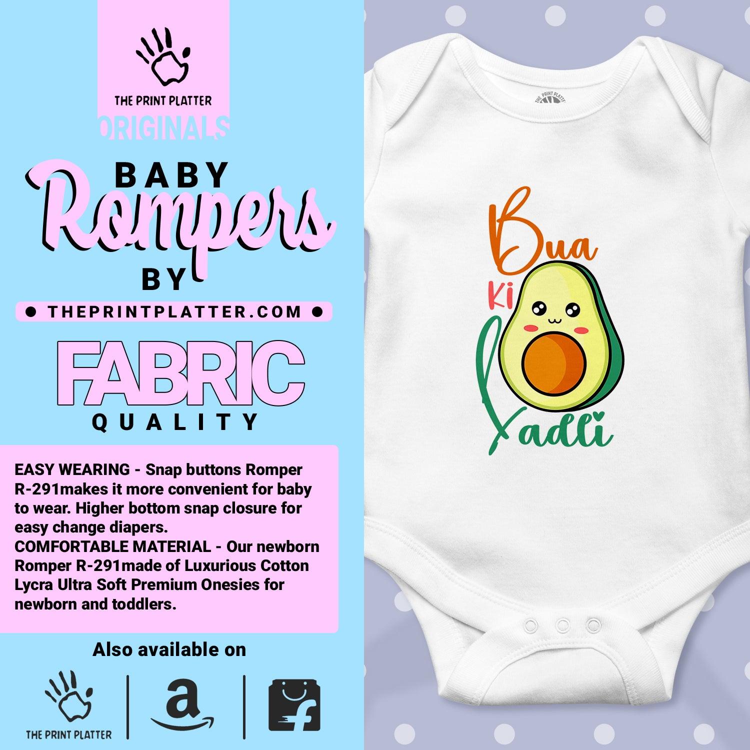 Bua Ki Ladli Unisex Half Sleeve Romper