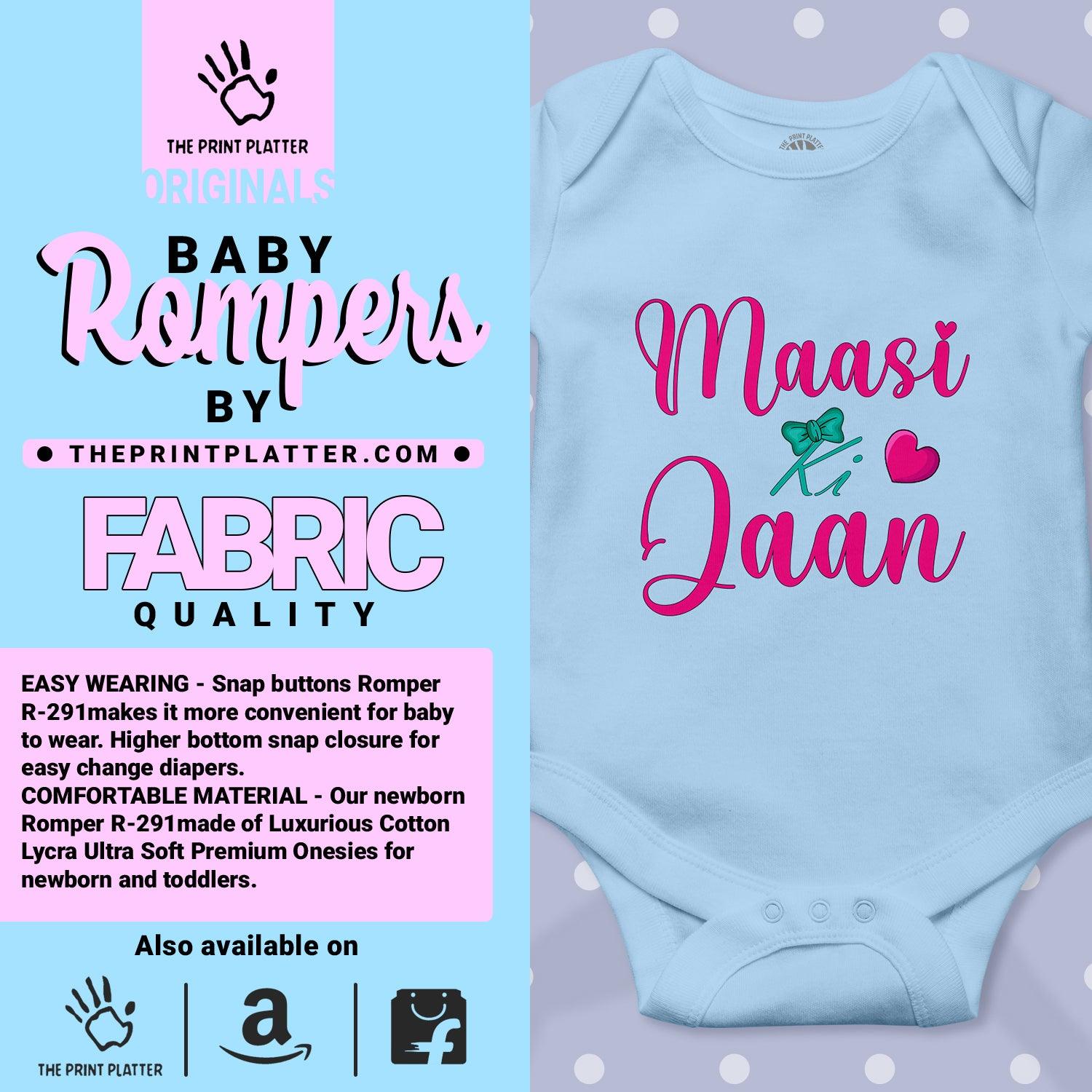 Massi Ki Jaan Unisex Half Sleeve Romper