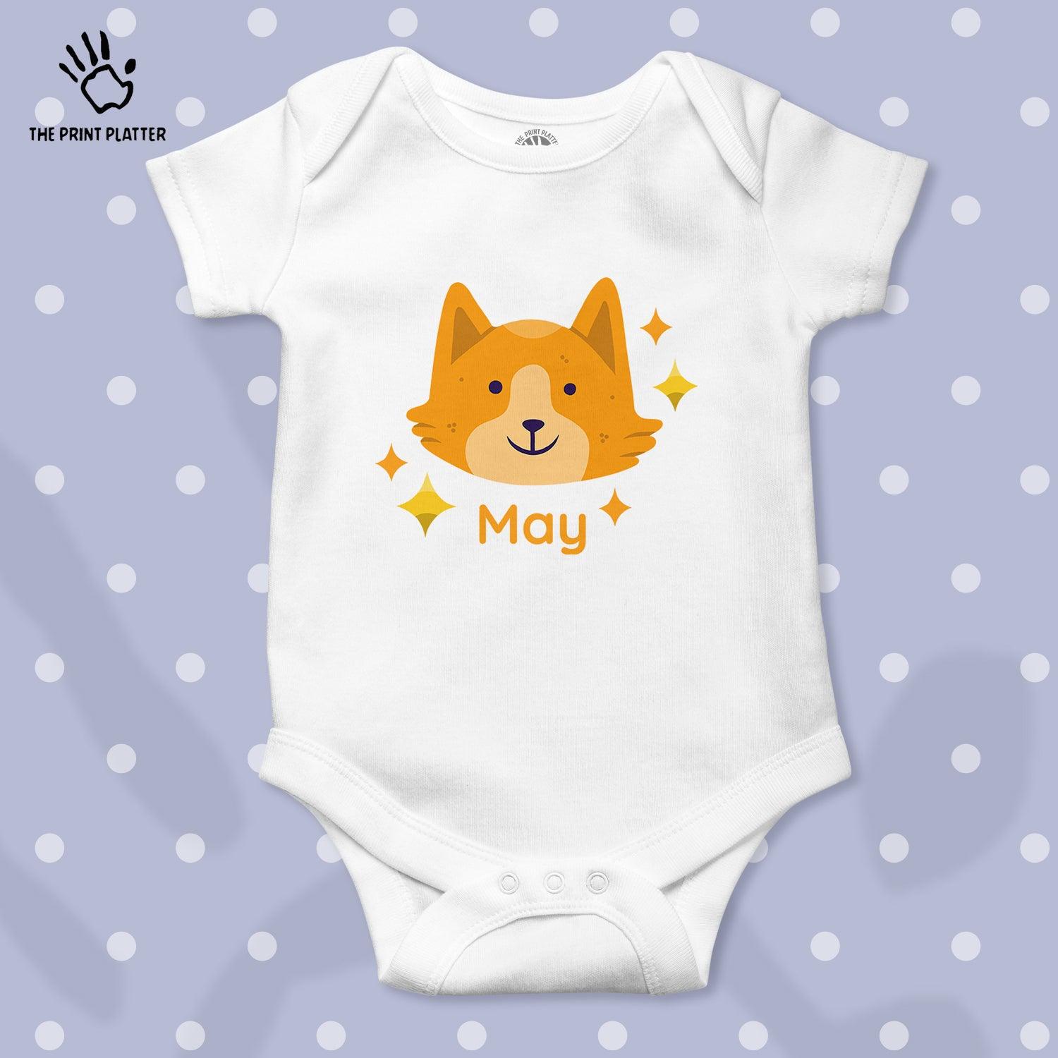 May Unisex Half Sleeve Romper