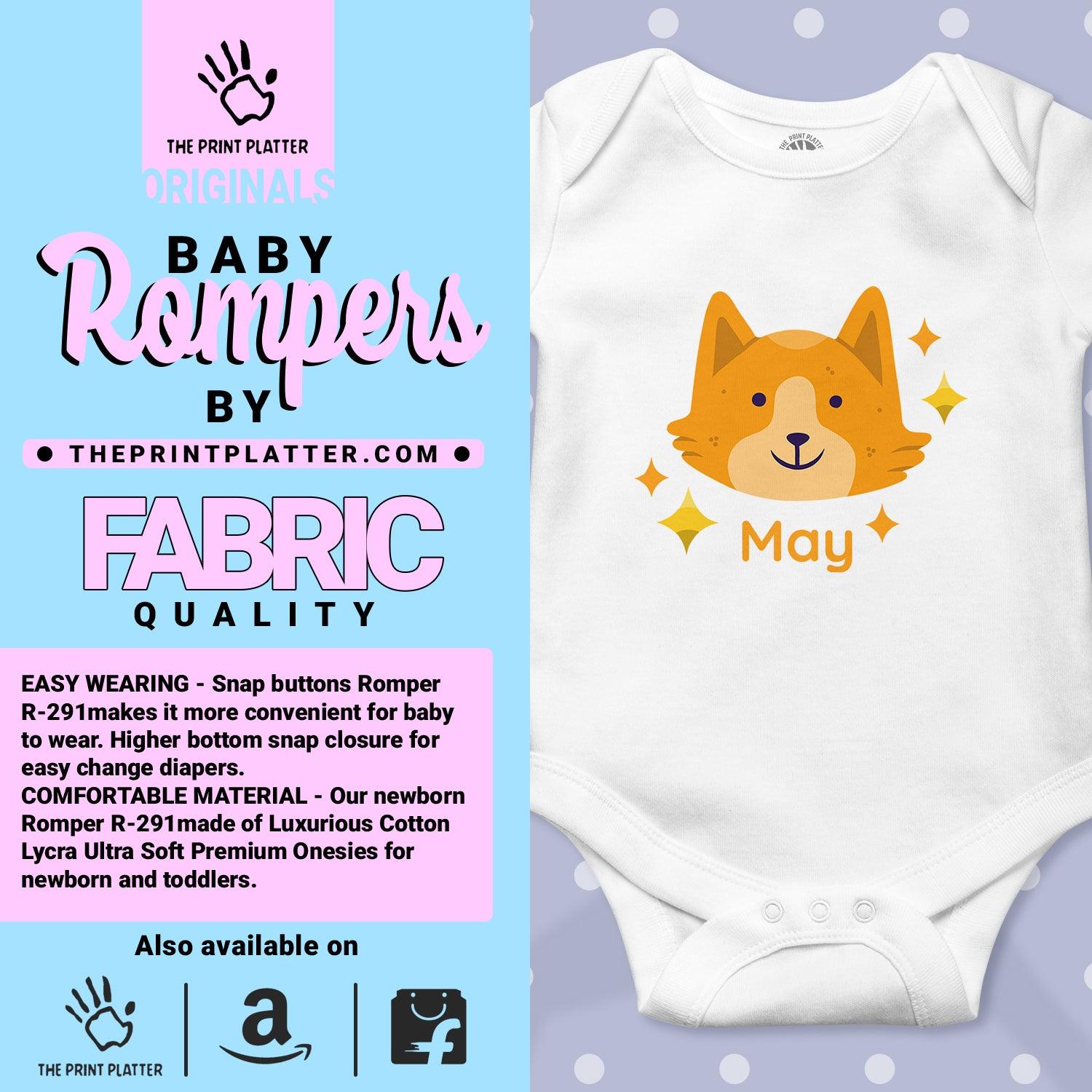 May Unisex Half Sleeve Romper