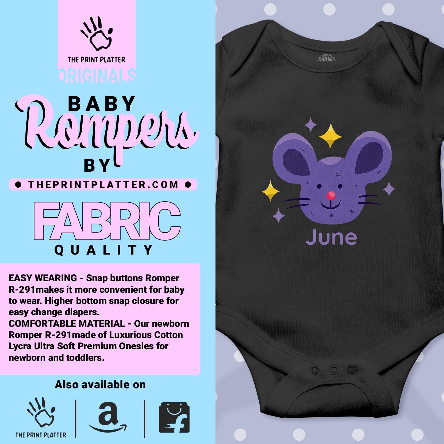 June Unisex Half Sleeve Romper