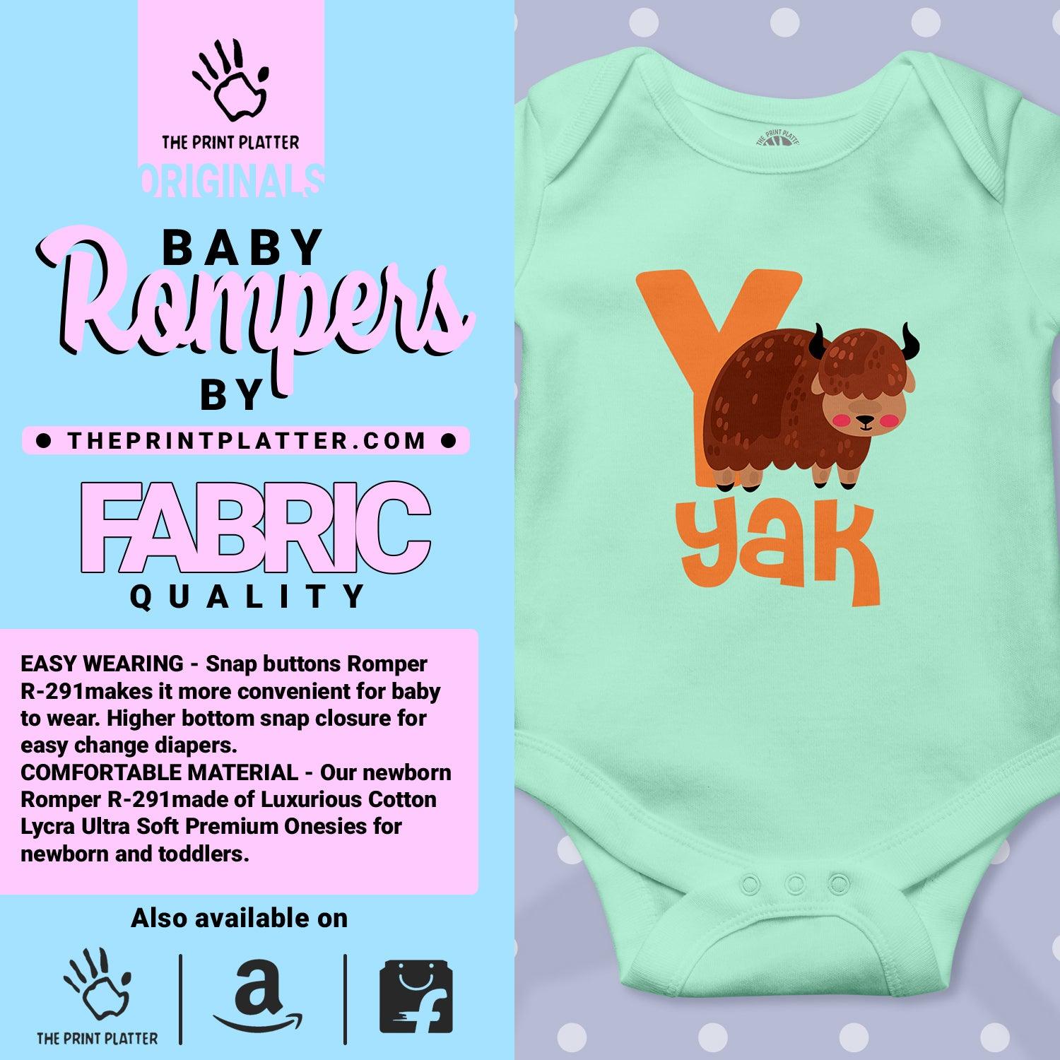 Yak Unisex Half Sleeve Romper