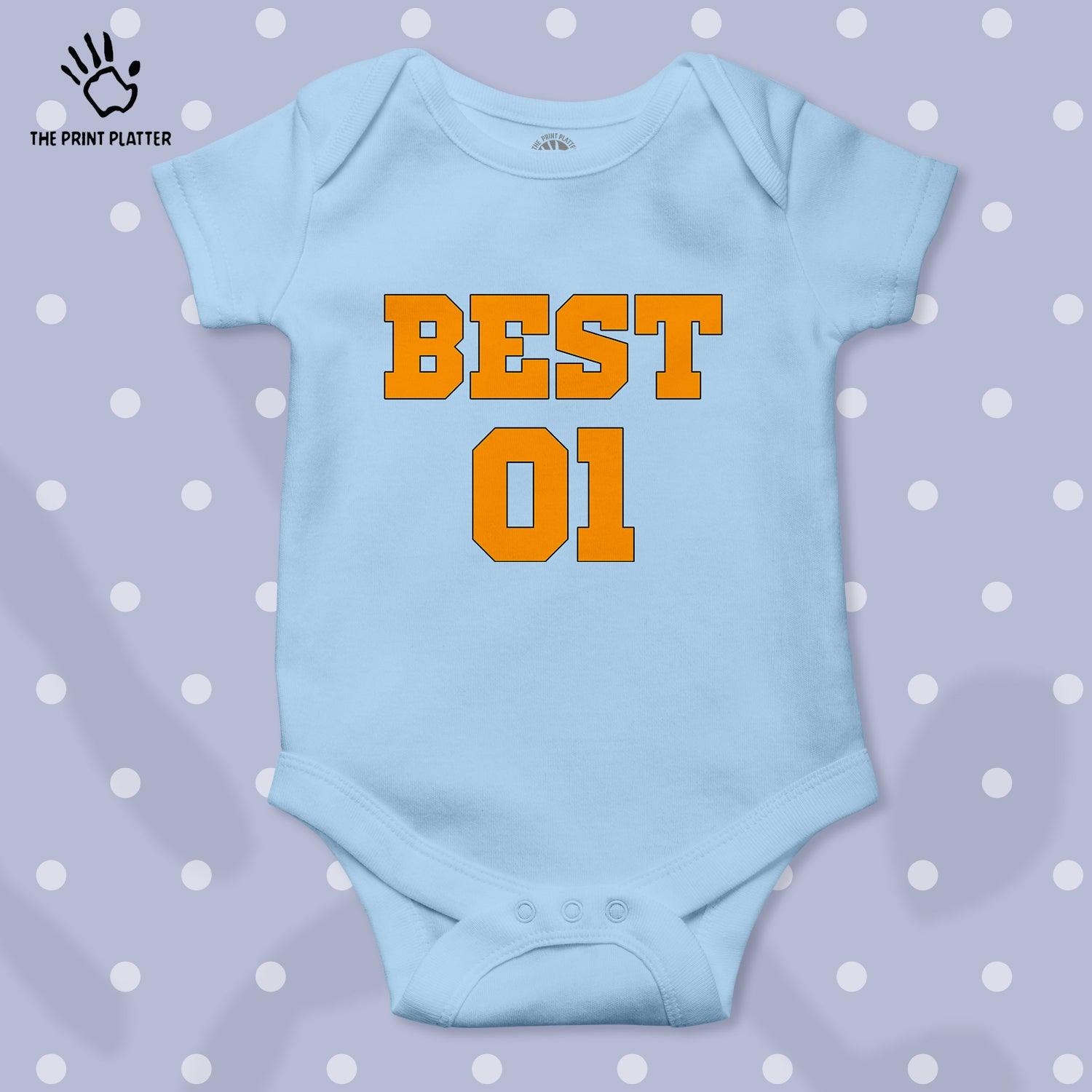 Best 01 Unisex Half Sleeve Romper