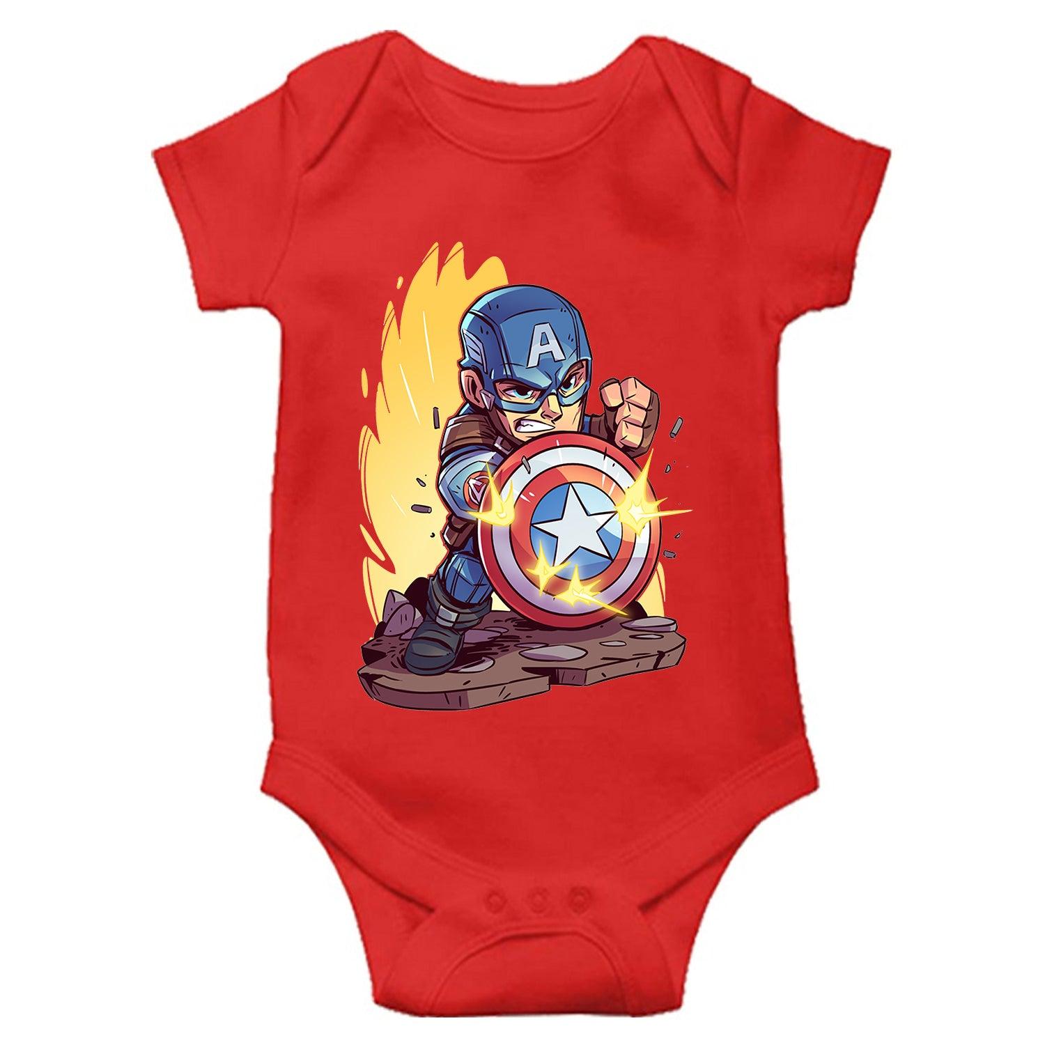 Winter soilder Unisex Half Sleeve Romper