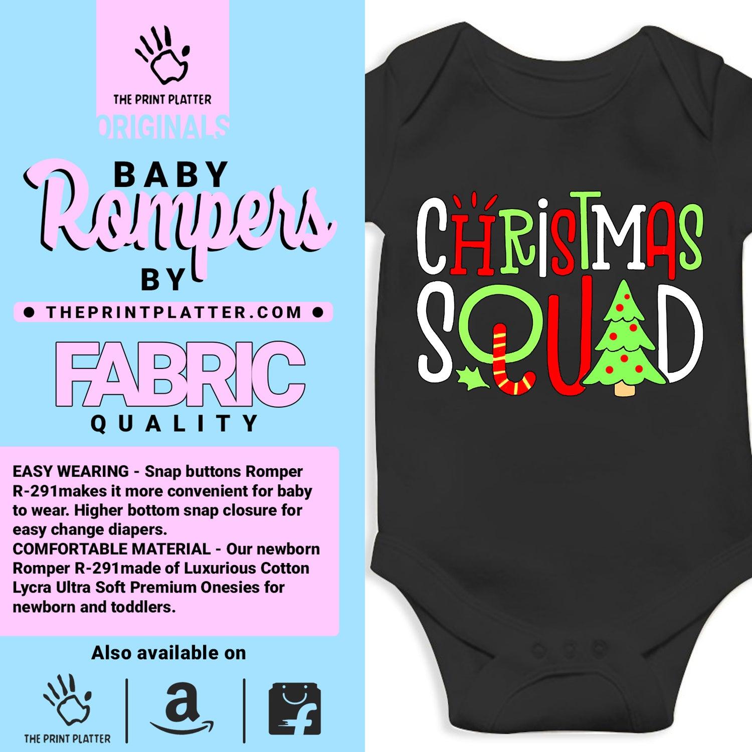 Christmas Squad Unisex Half Sleeve Romper