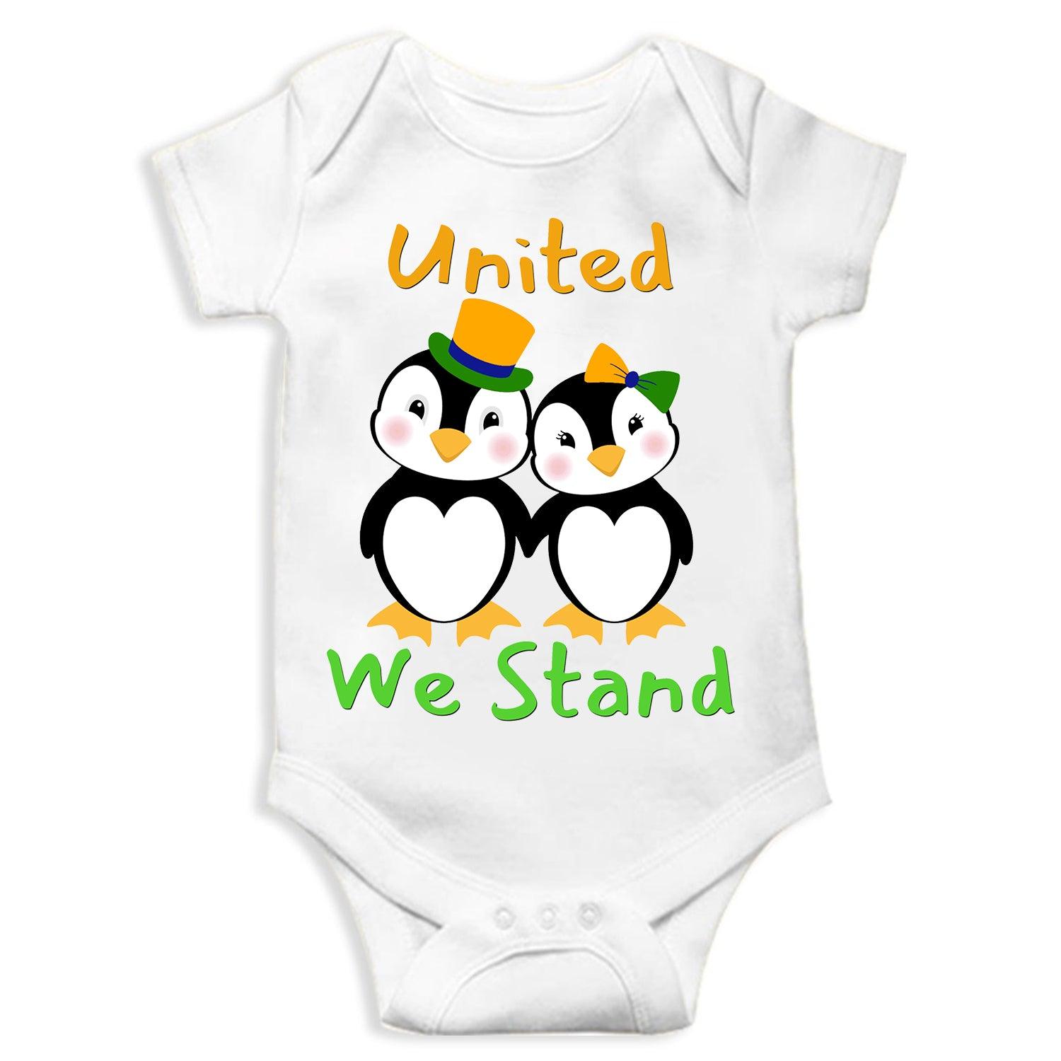 United We Stand Unisex Half Sleeve Romper