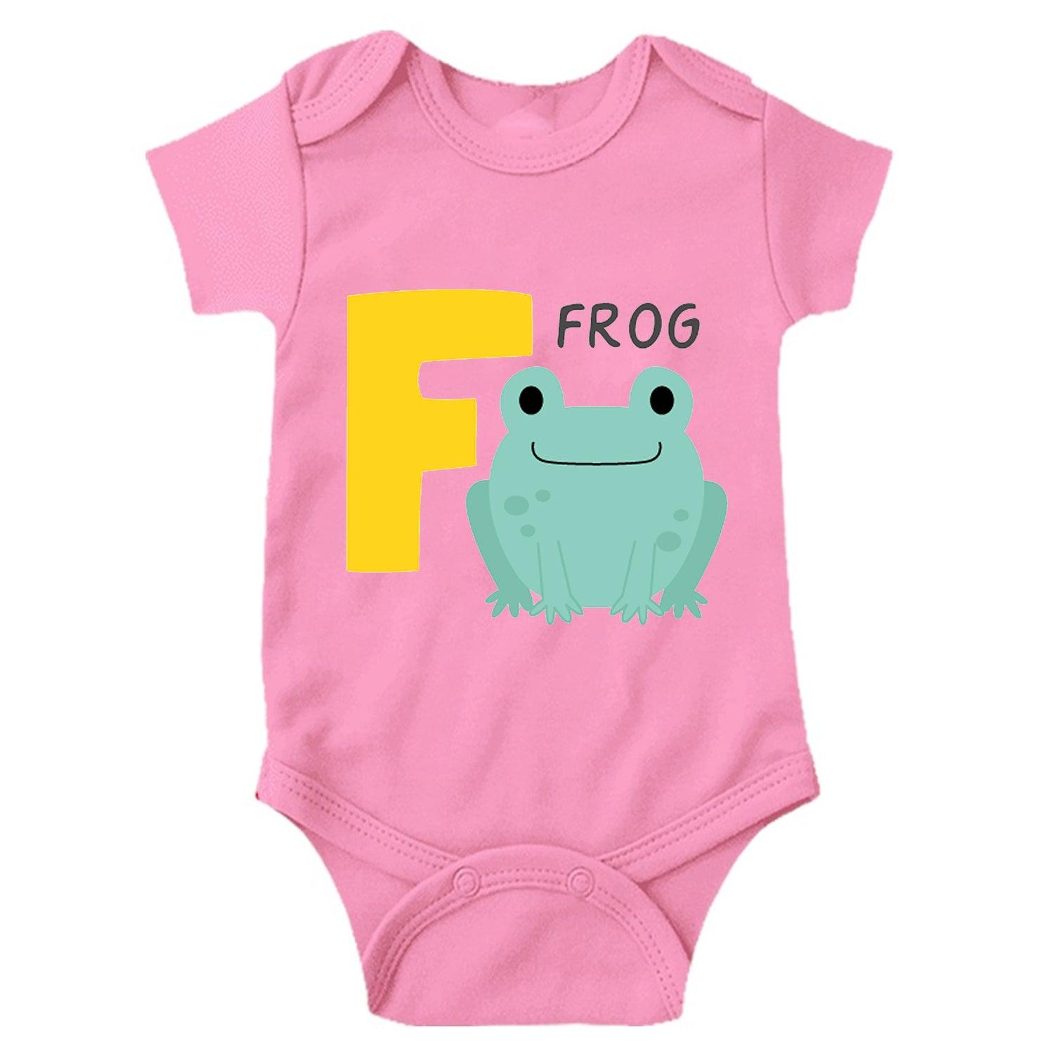 Frog Unisex Half Sleeve Romper