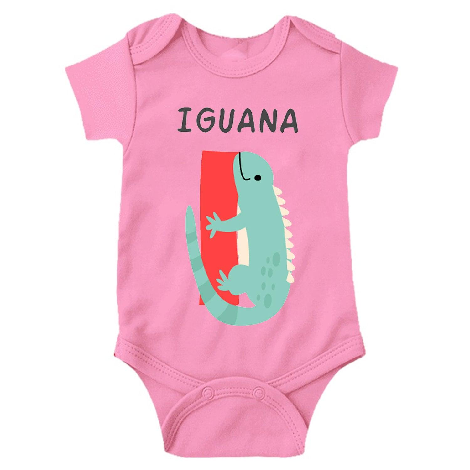 Iguana Unisex Half Sleeve Romper