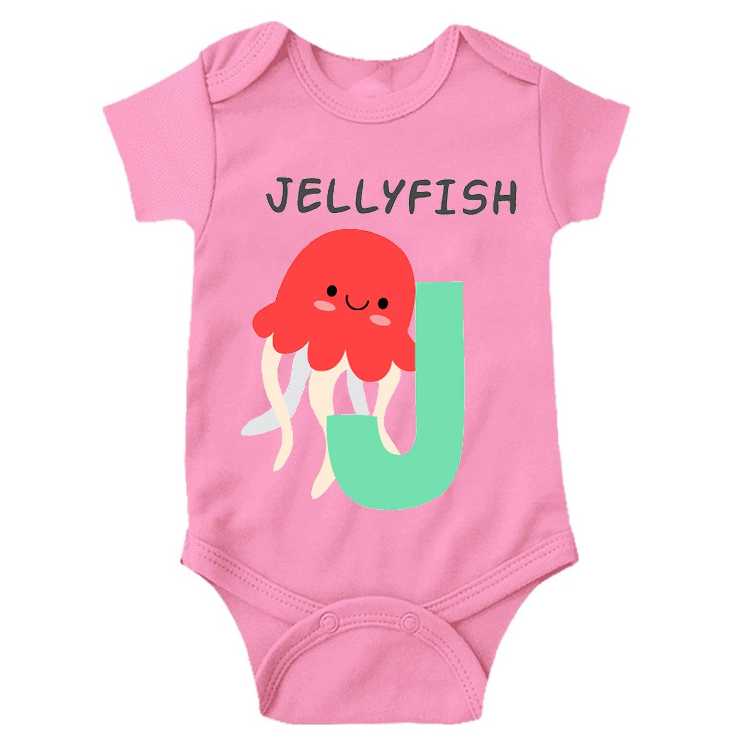 Jellyfish Unisex Half Sleeve Romper