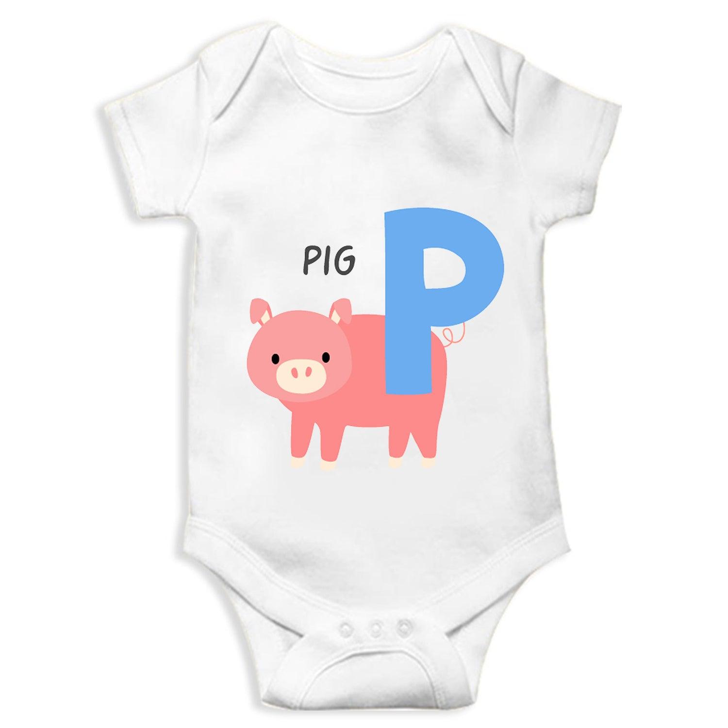 Pig Unisex Half Sleeve Romper