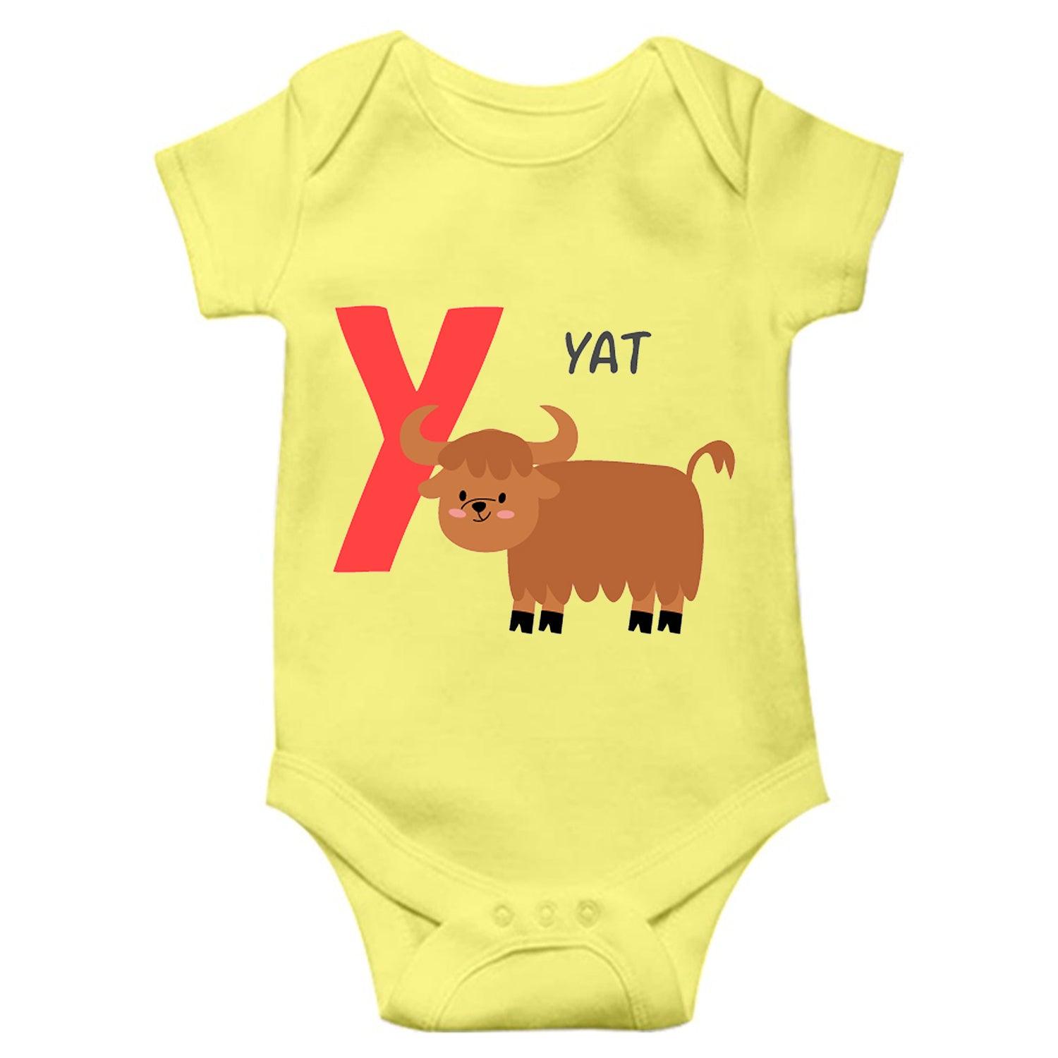 Yat Unisex Half Sleeve Romper