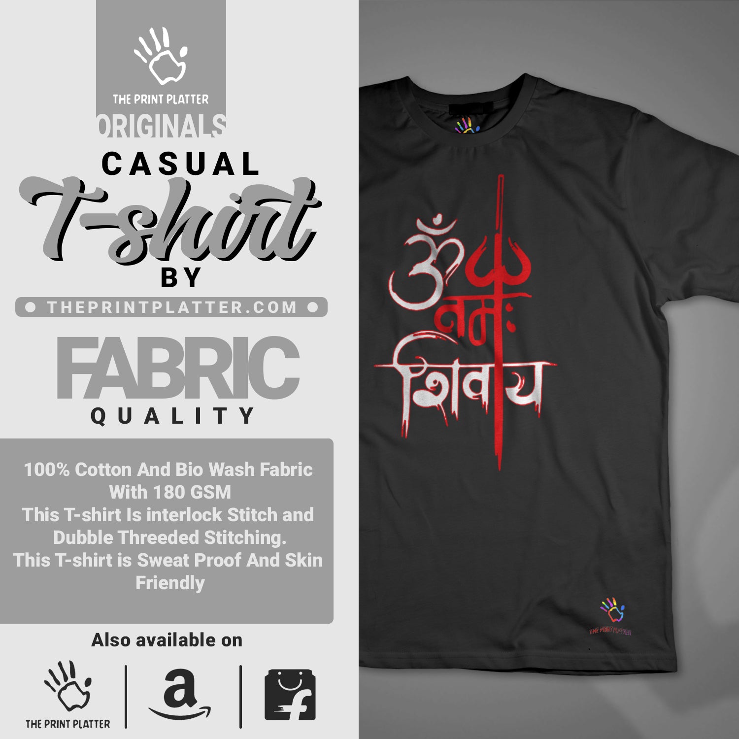 NamahShivay T-SHIRT FOR MEN WOMEN