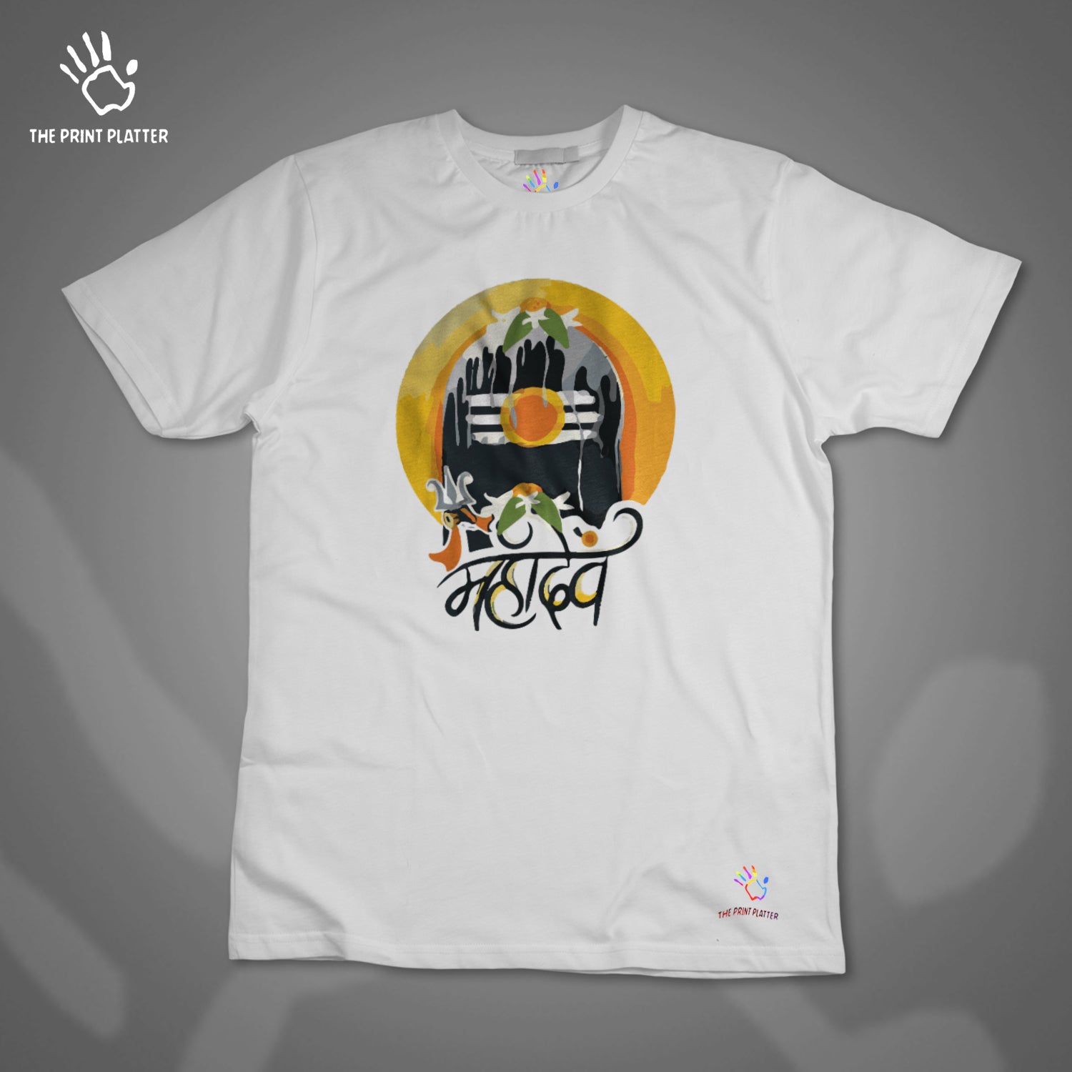 Mahadev Cotton Bio Wash 180gsm T-shirt |T48...