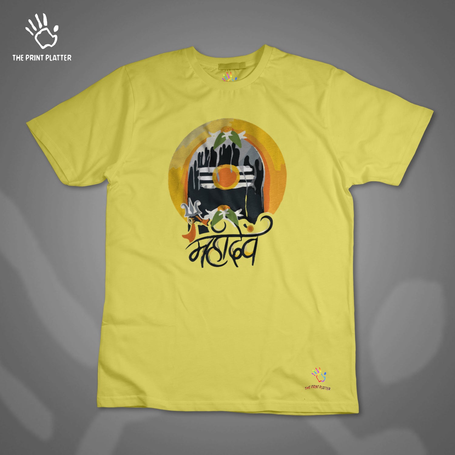 Mahadev Cotton Bio Wash 180gsm T-shirt |T48...