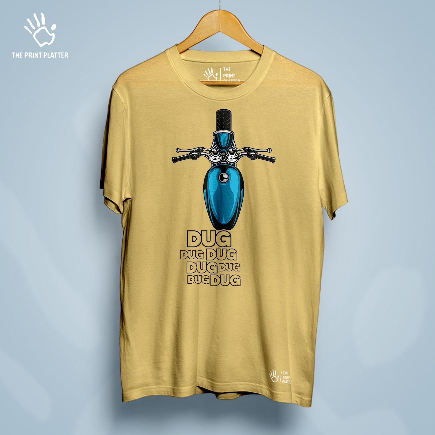 Dug Dug Dug Cotton Bio Wash 180gsm T-shirt | T-R132