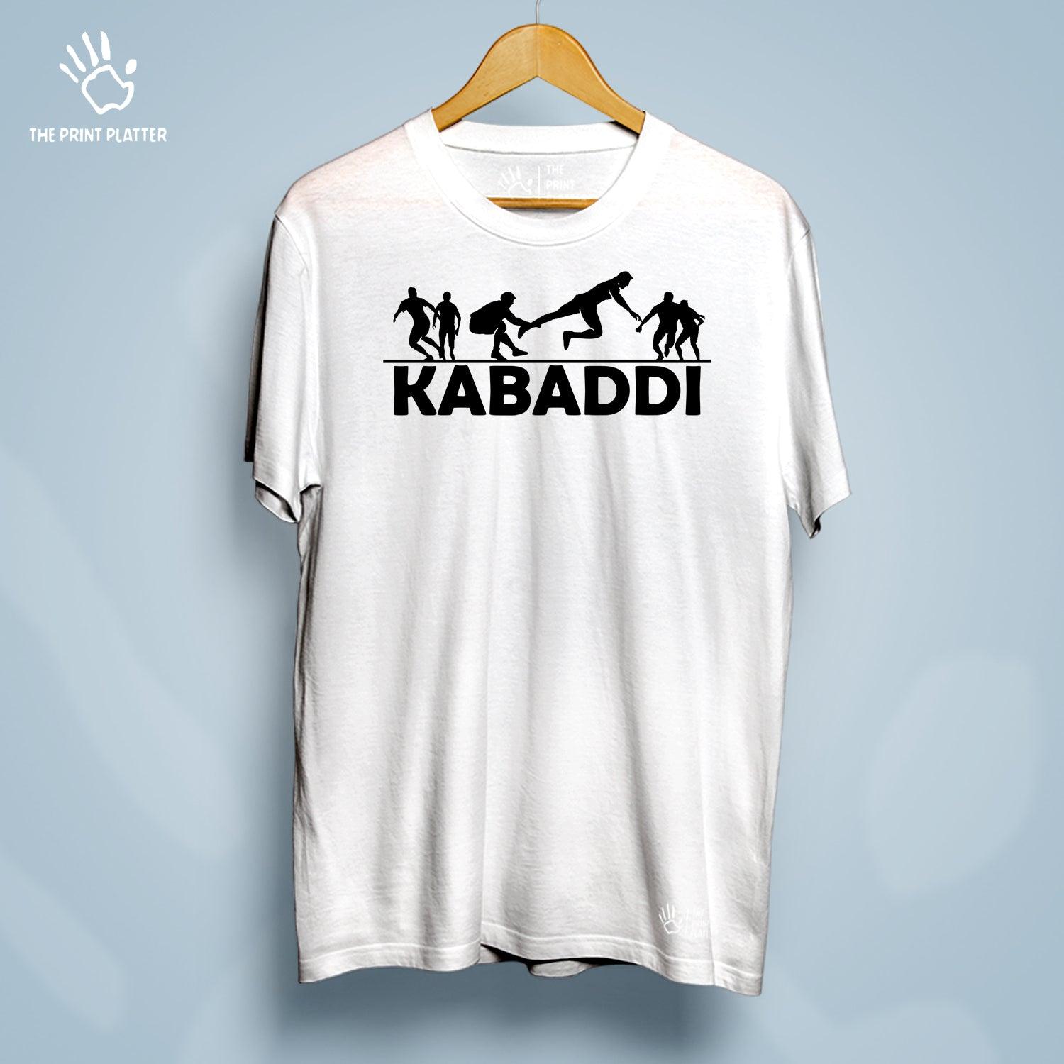 Kabaddi Cotton Bio Wash 180gsm T-shirt | T-R145