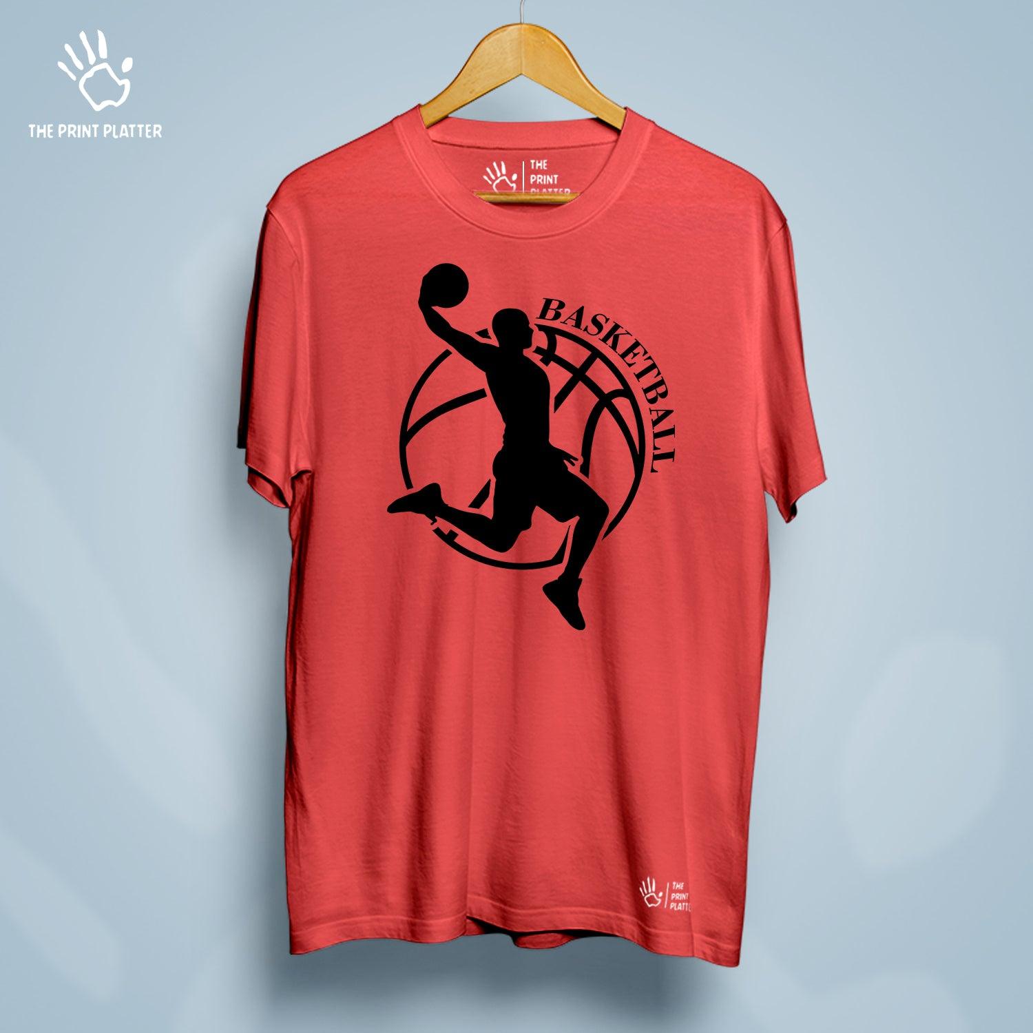 Basketball Cotton Bio Wash 180gsm T-shirt | T-R164