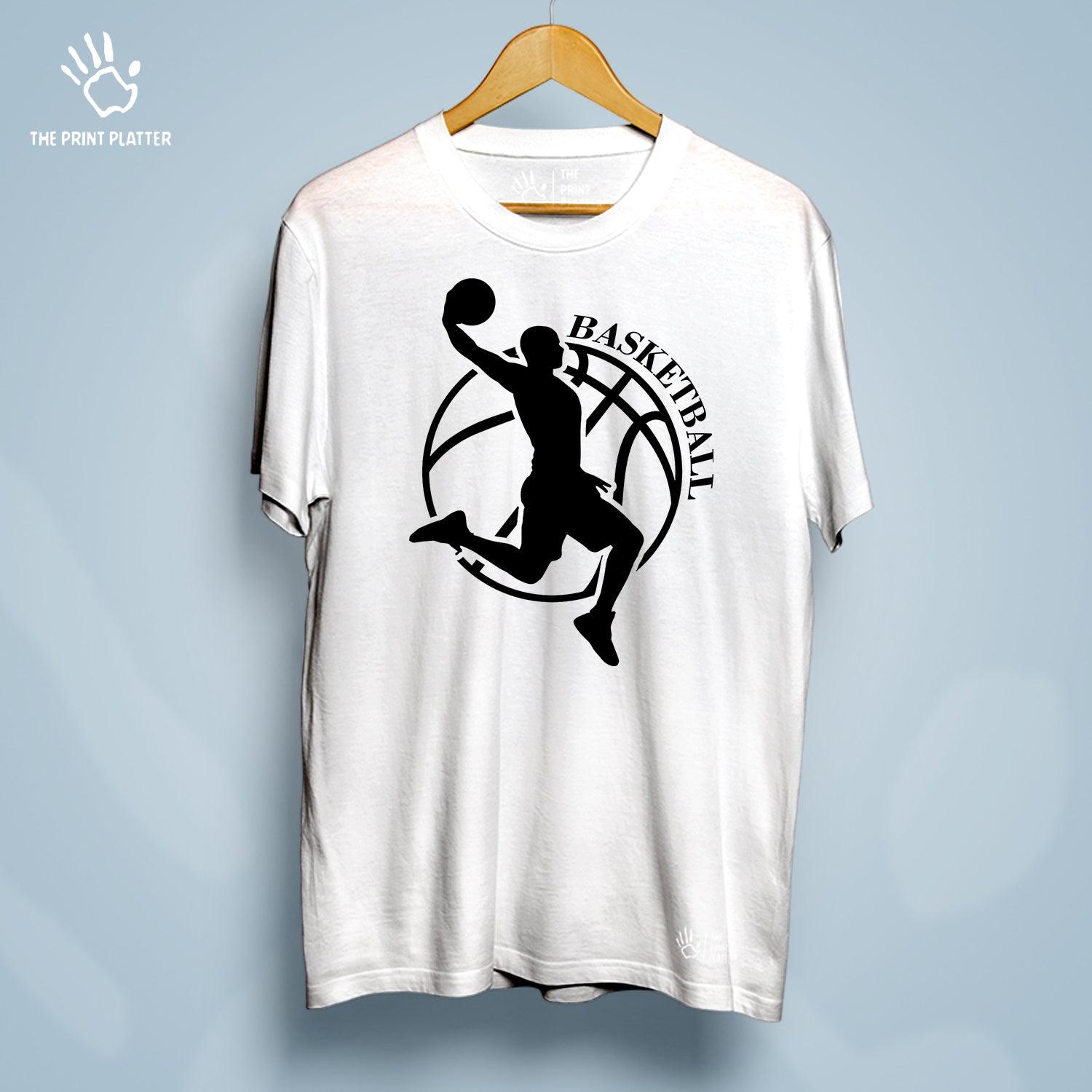 Basketball Cotton Bio Wash 180gsm T-shirt | T-R164