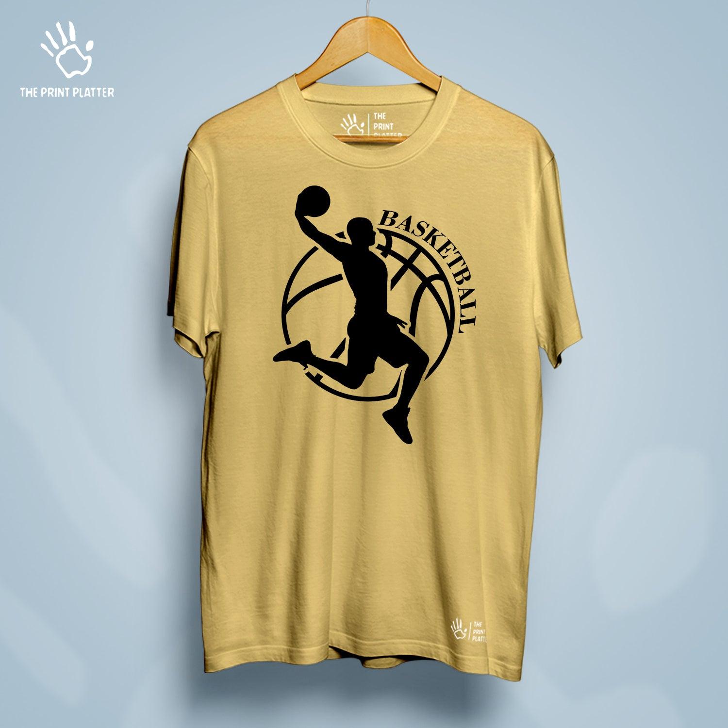 Basketball Cotton Bio Wash 180gsm T-shirt | T-R164
