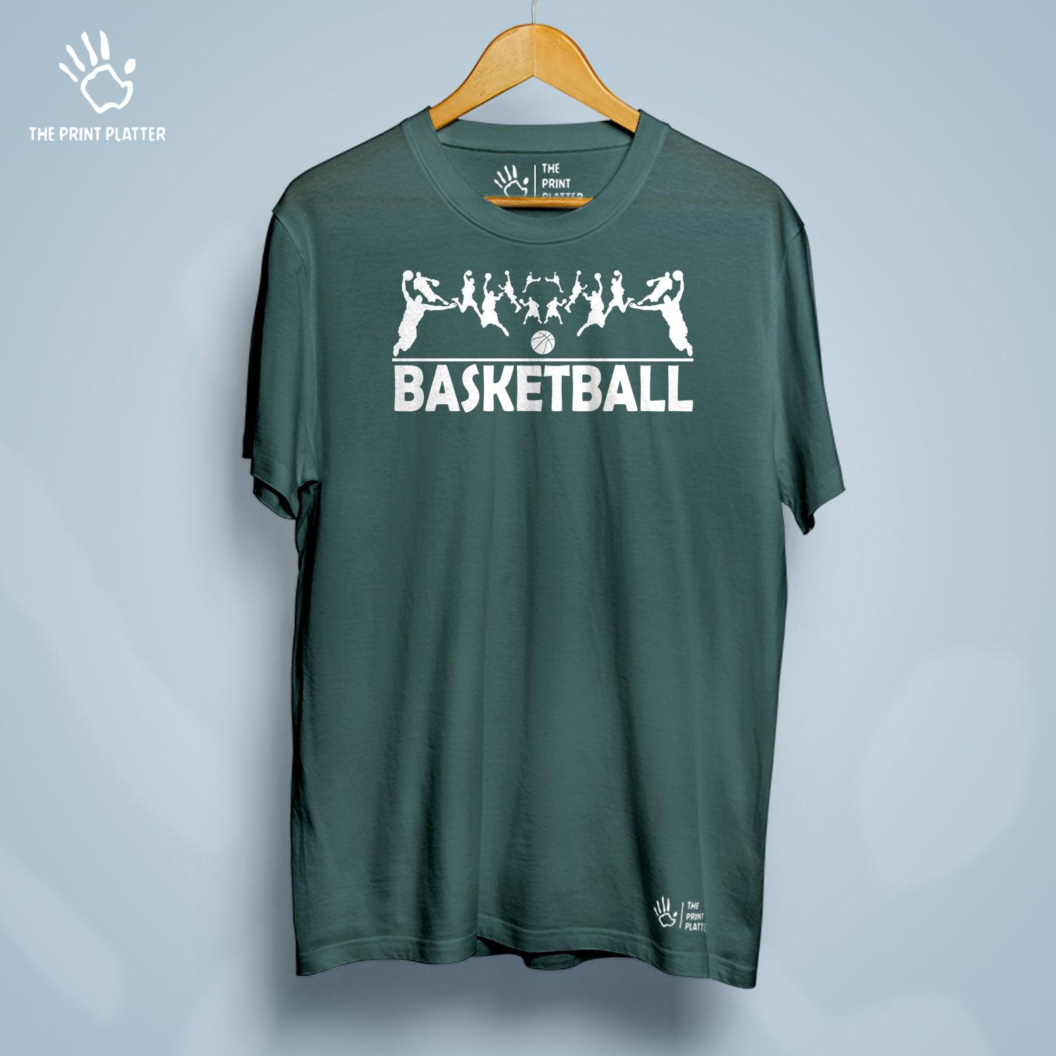 Basketball Cotton Bio Wash 180gsm T-shirt | T-R166