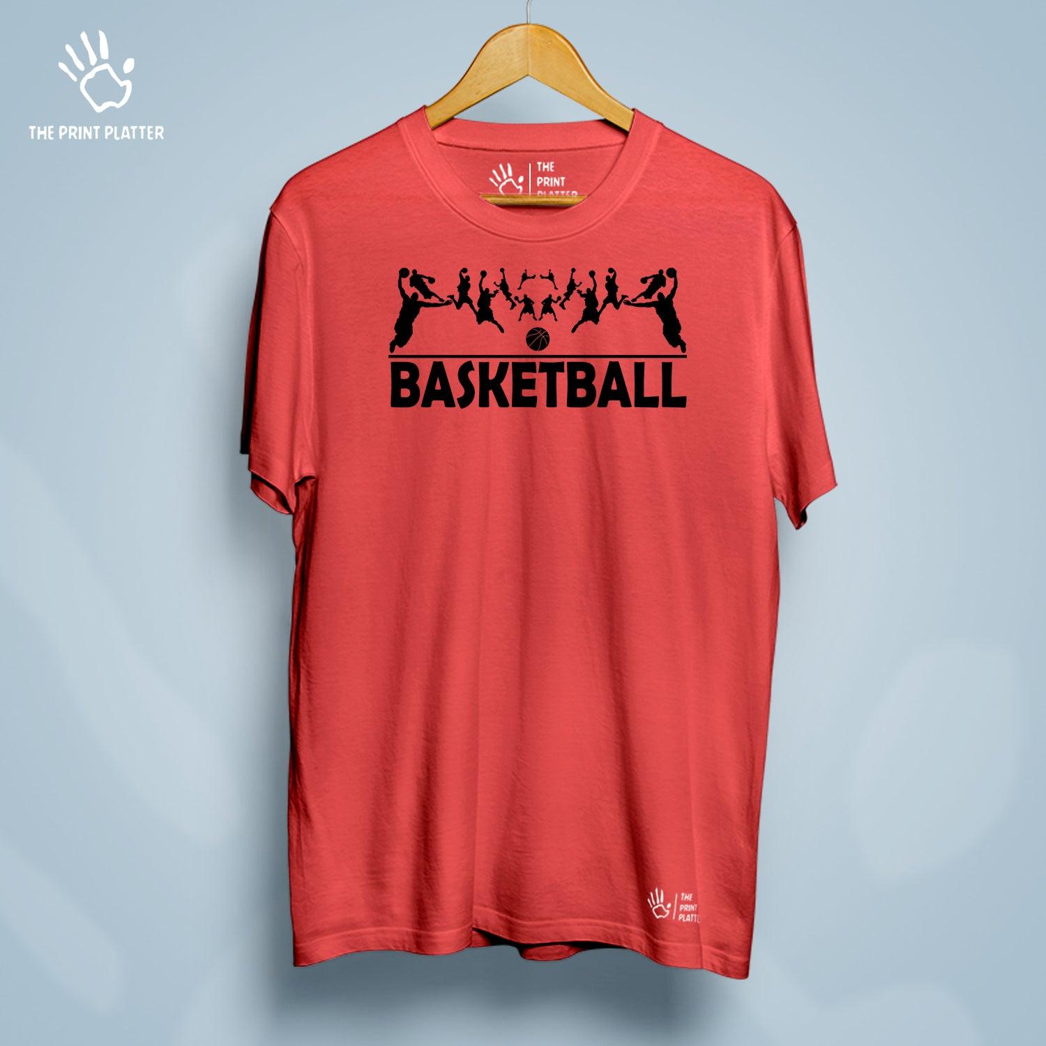 Basketball Cotton Bio Wash 180gsm T-shirt | T-R166