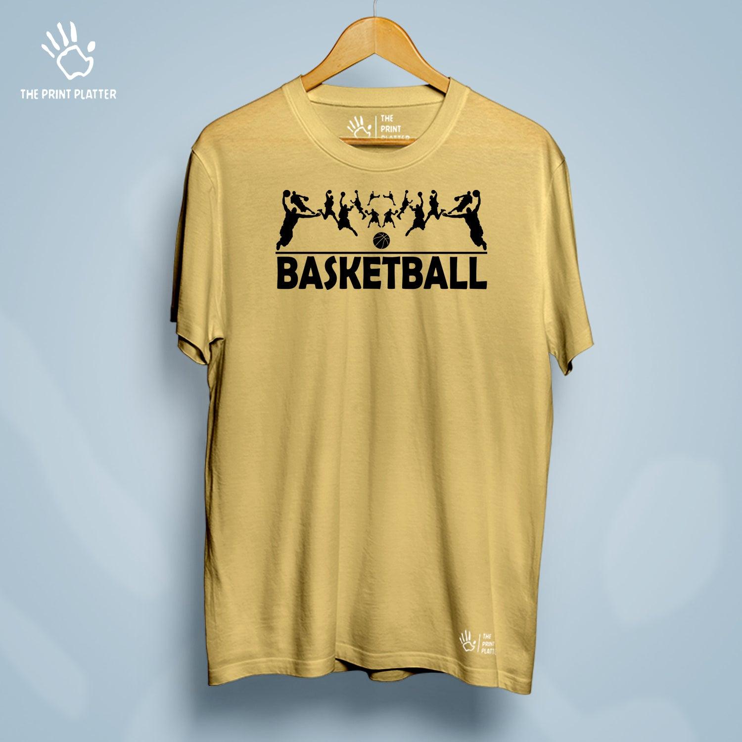 Basketball Cotton Bio Wash 180gsm T-shirt | T-R166