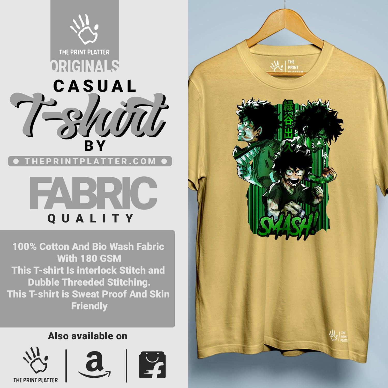 Smash Cotton Bio Wash 180gsm T-shirt | T-R203