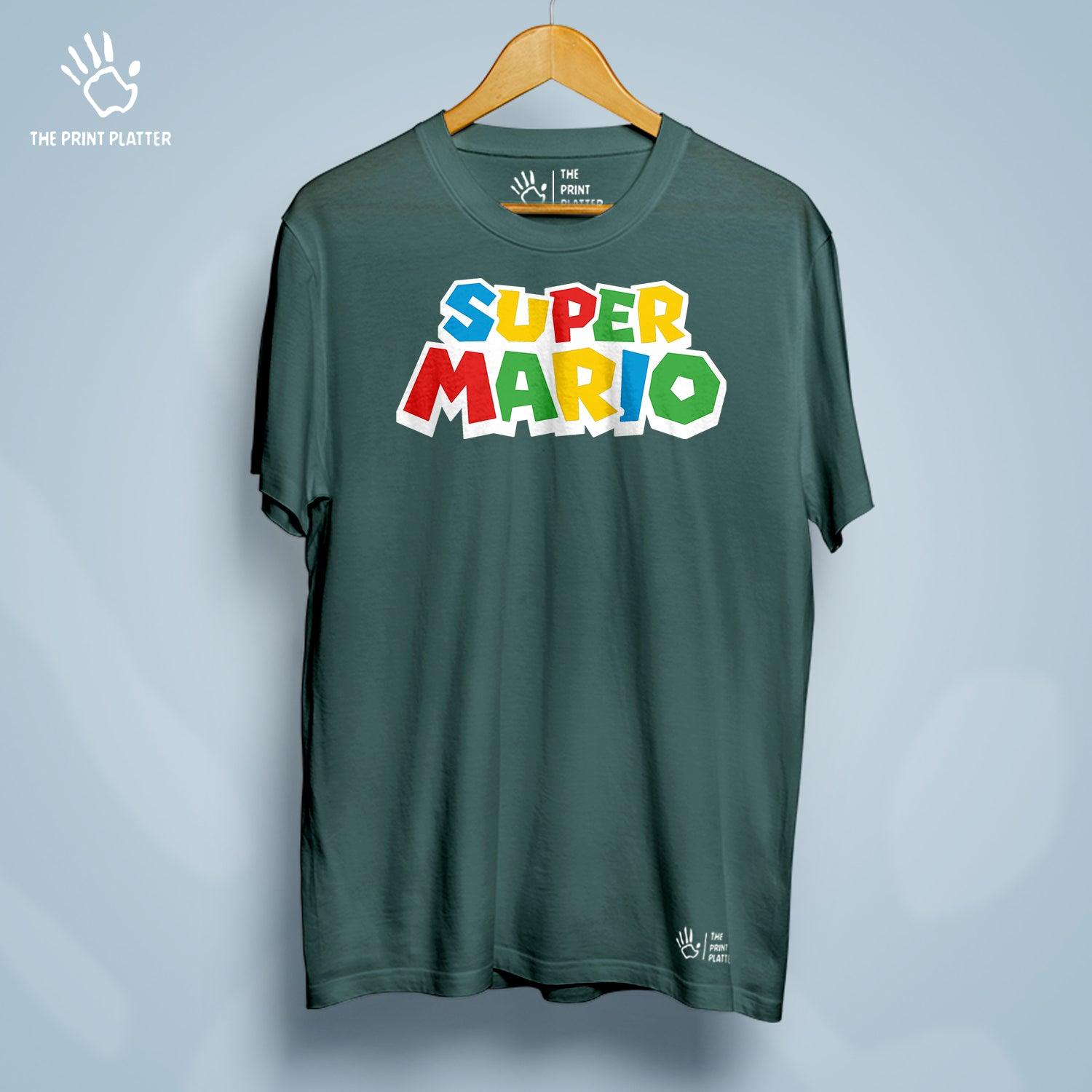 Super Mario Cotton Bio Wash 180gsm T-shirt | T-R205