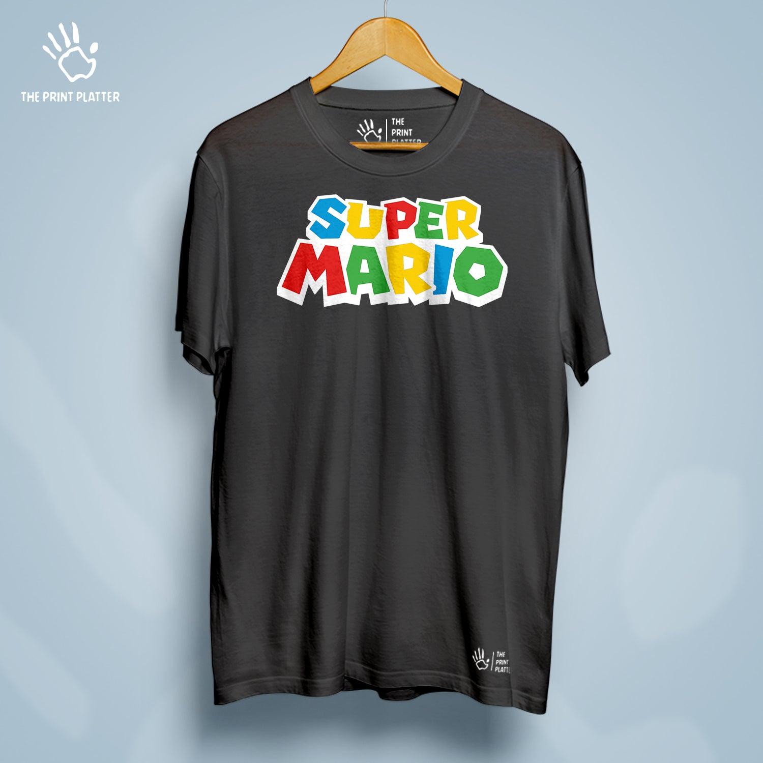 Super Mario Cotton Bio Wash 180gsm T-shirt | T-R205