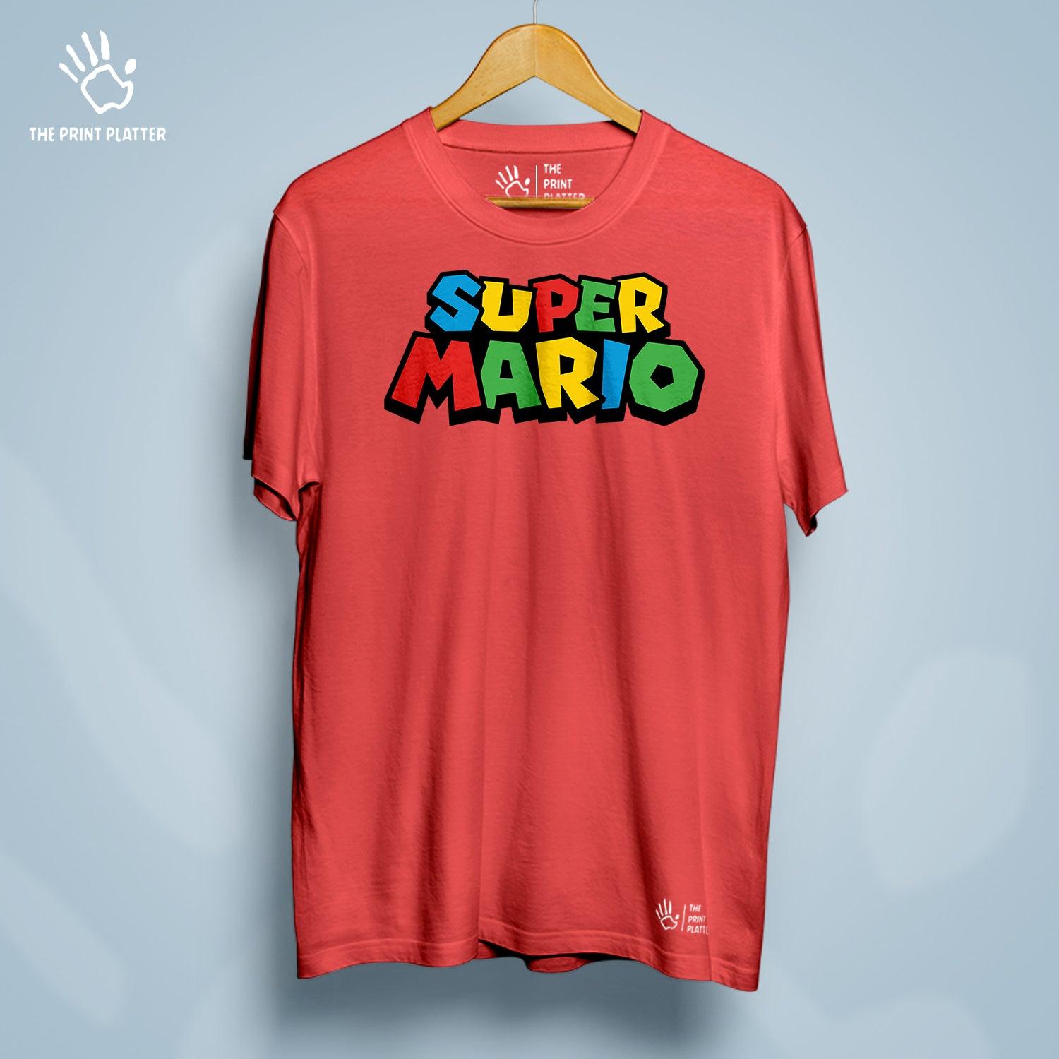 Super Mario Cotton Bio Wash 180gsm T-shirt | T-R205