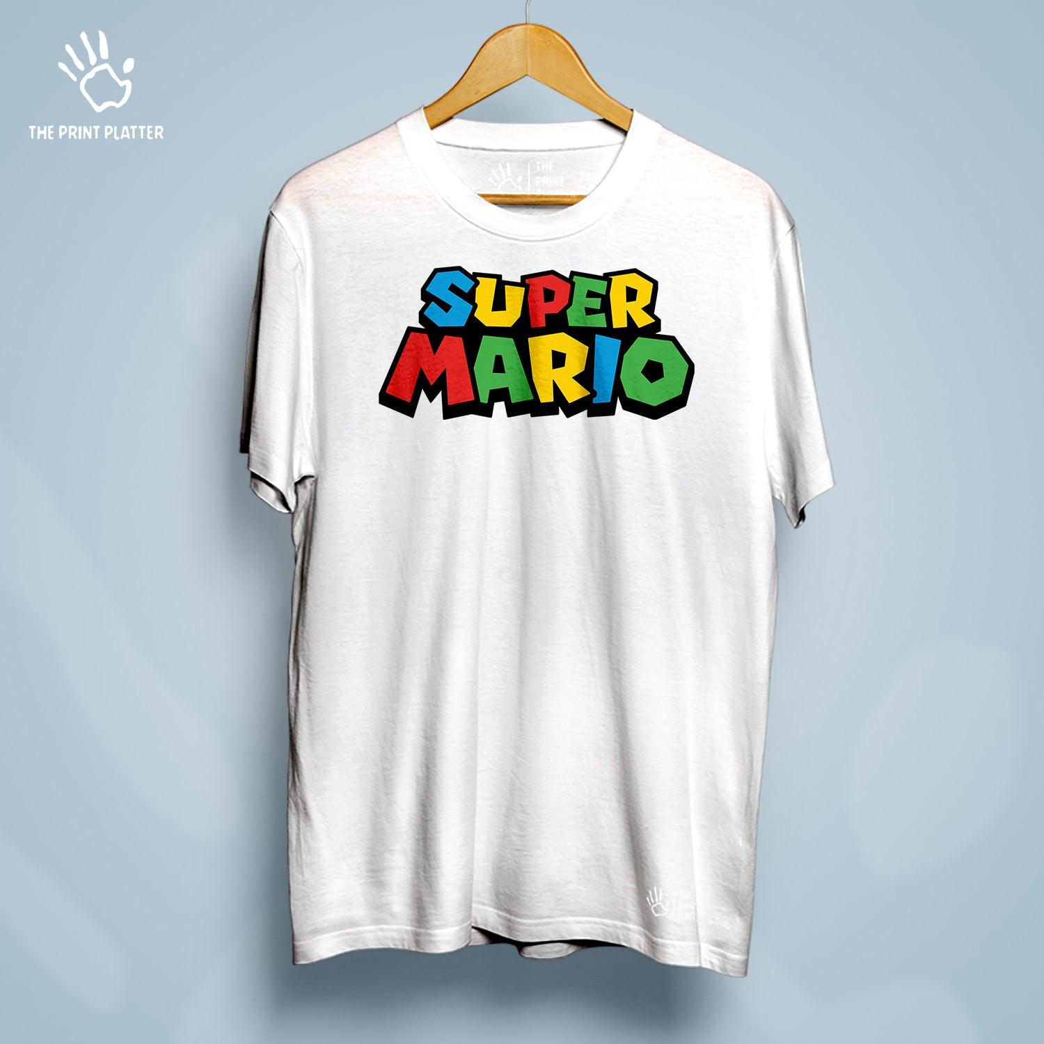 Super Mario Cotton Bio Wash 180gsm T-shirt | T-R205