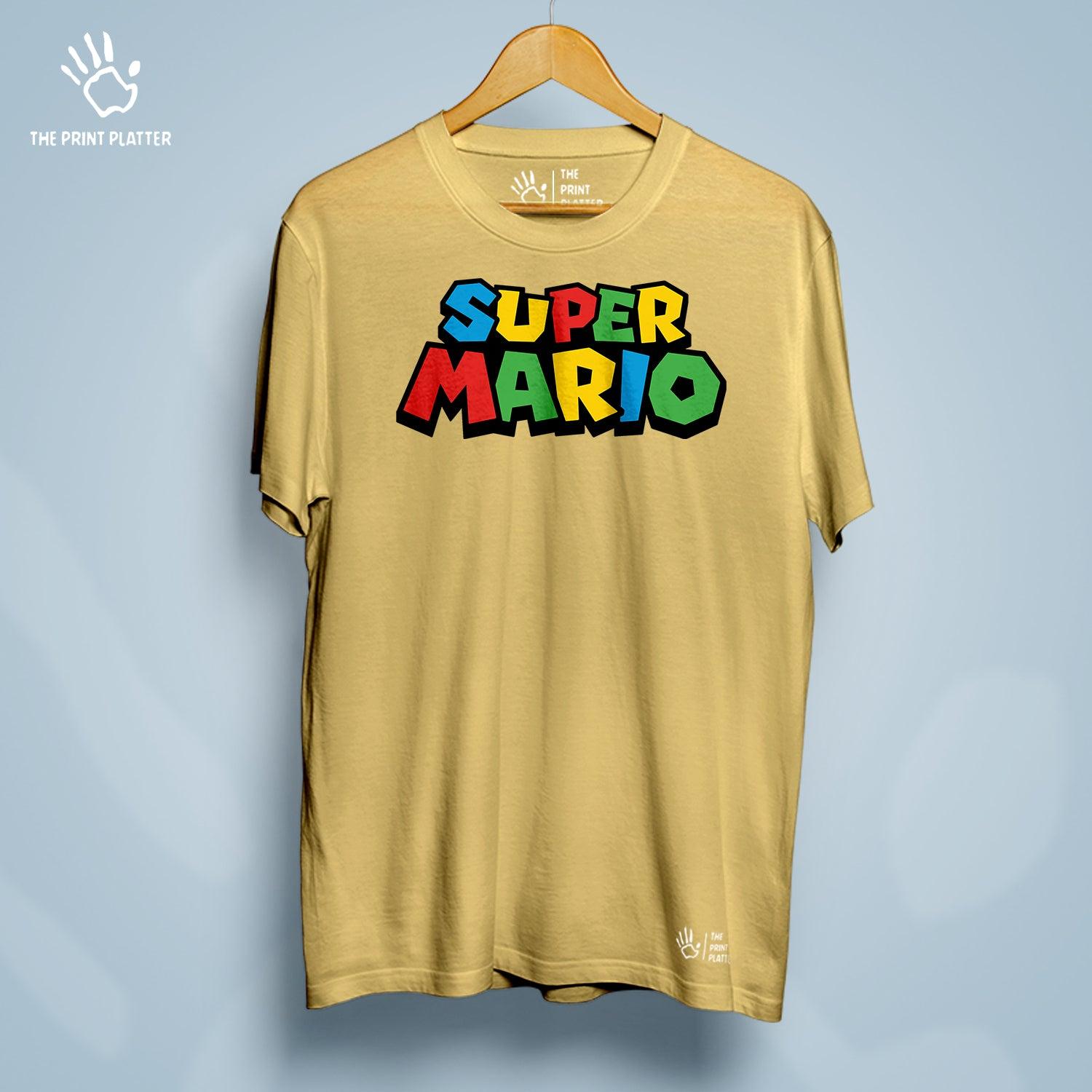 Super Mario Cotton Bio Wash 180gsm T-shirt | T-R205