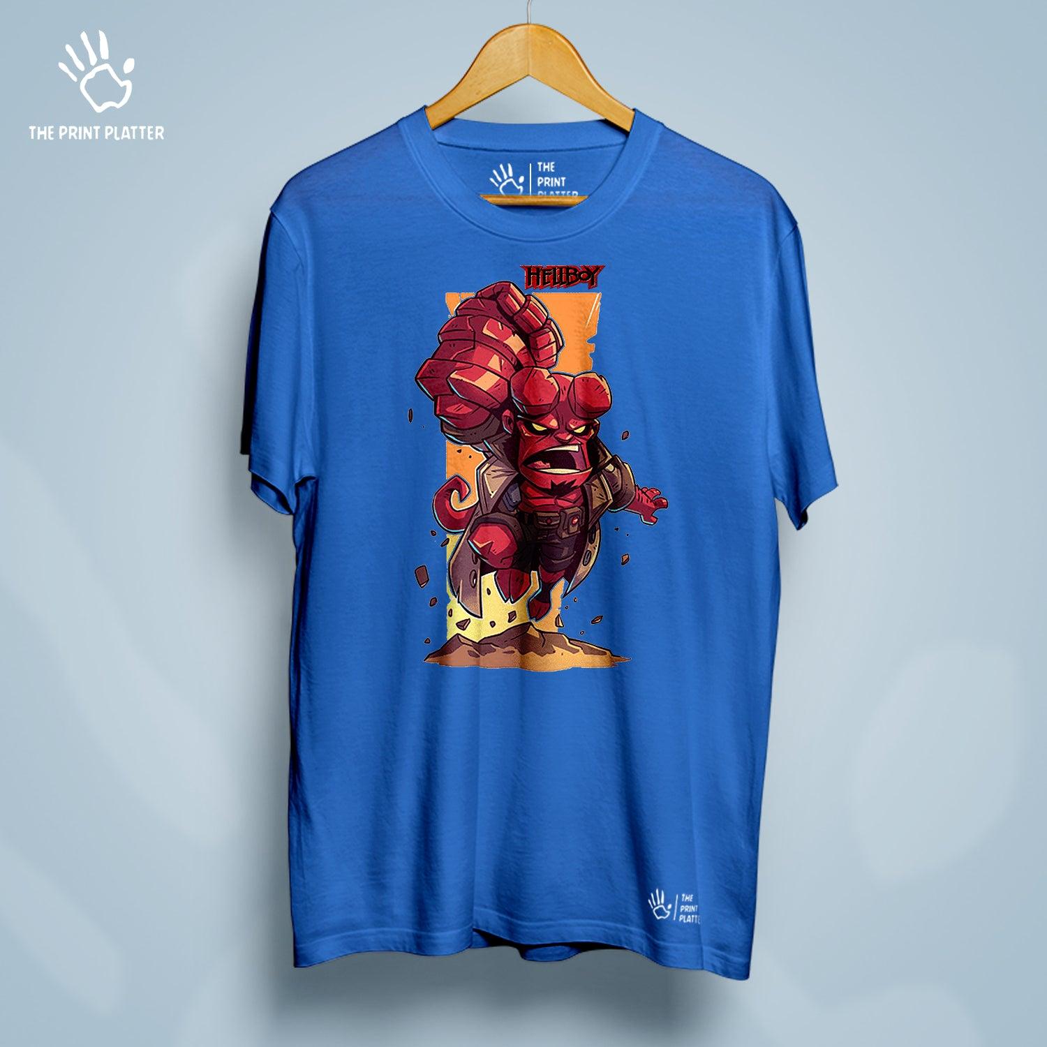 HellBoy Cotton Bio Wash 180gsm T-shirt | T-R214