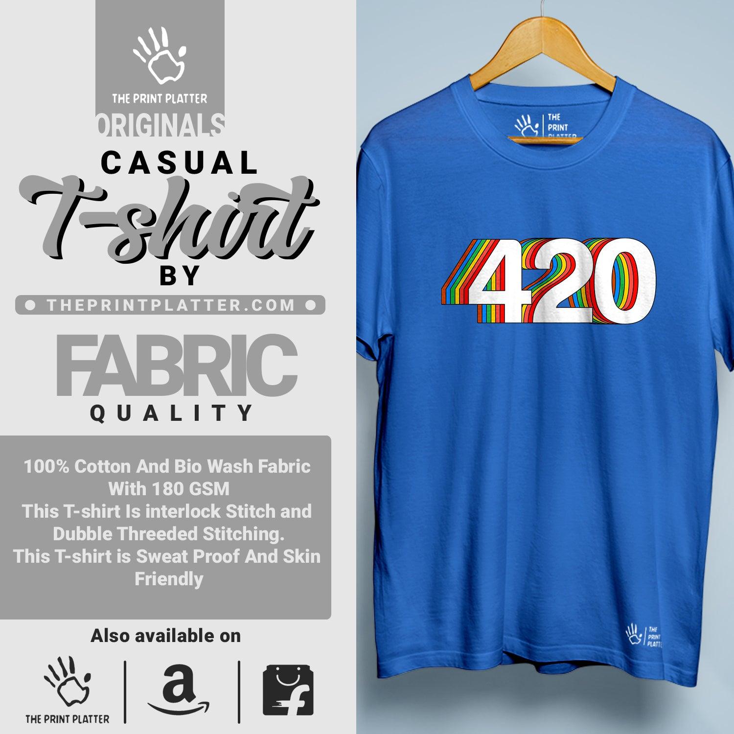 420 Cotton Bio Wash 180gsm T-shirt | T-R239