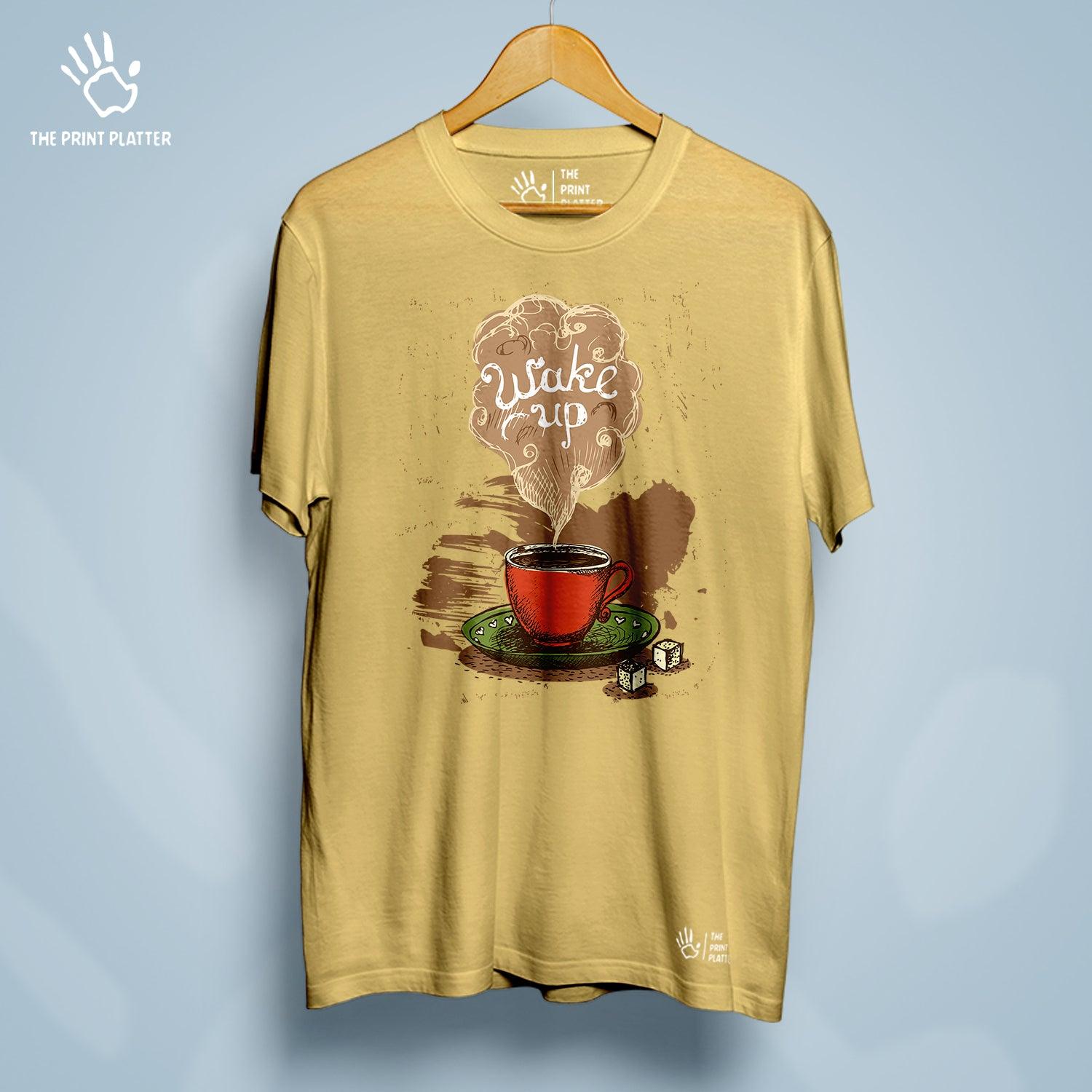 Tea Wake Up Cotton Bio Wash 180gsm T-shirt | T-R243