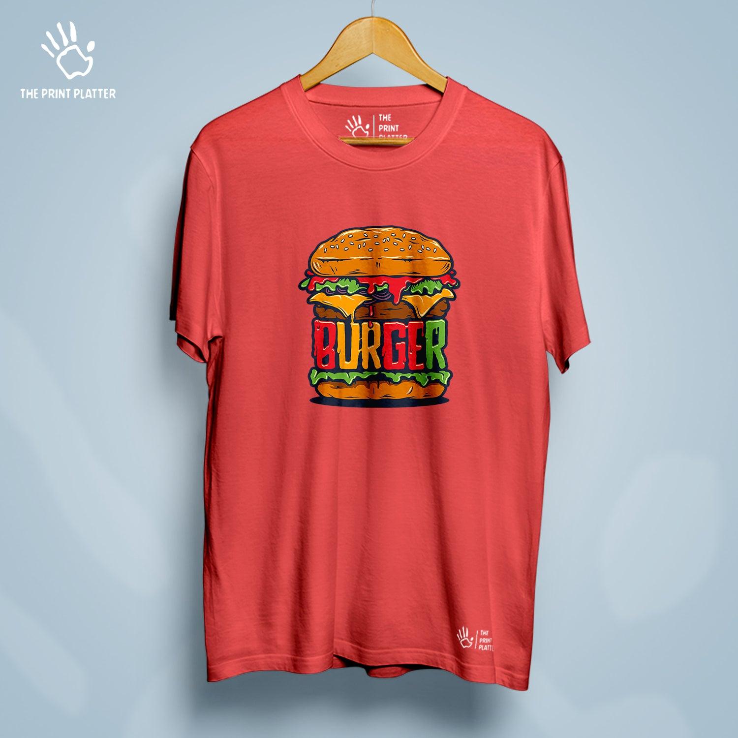 Burger Cotton Bio Wash 180gsm T-shirt | T-R278